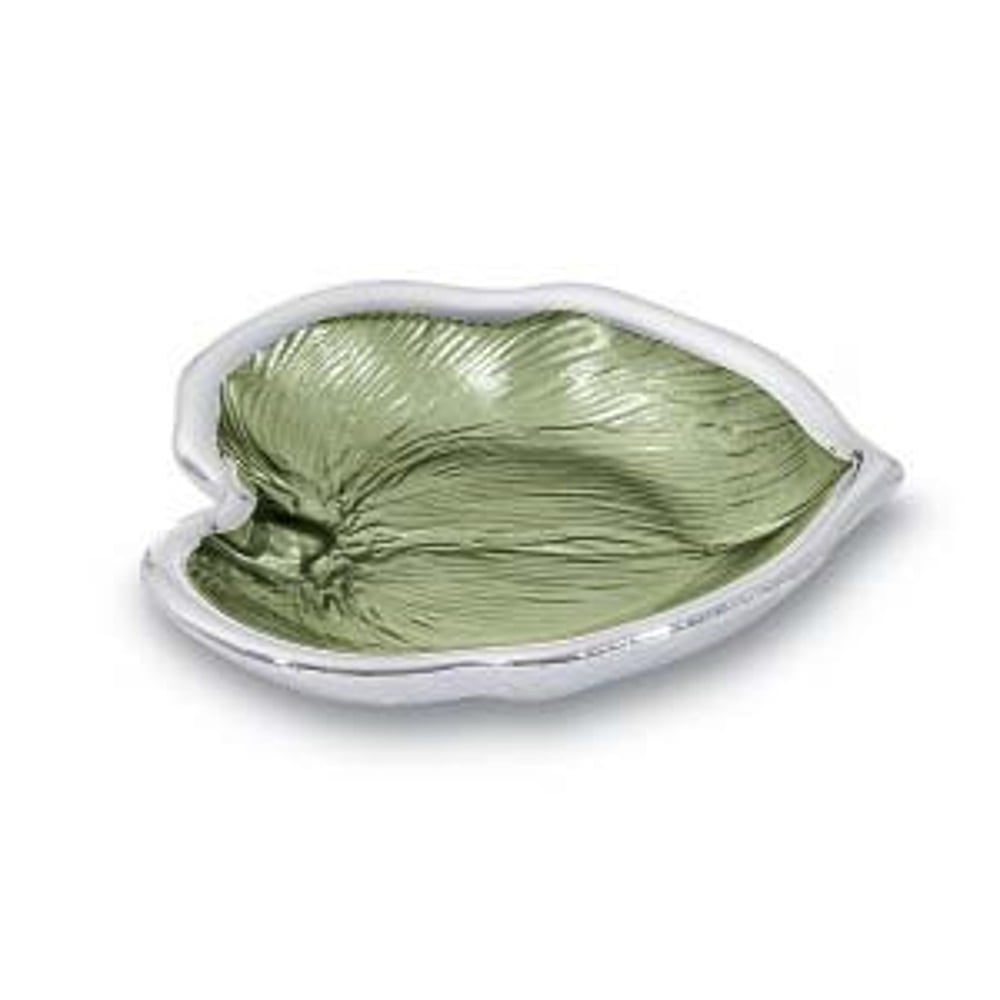 Dogale Palm Leaf Metallic Green 10X8,5