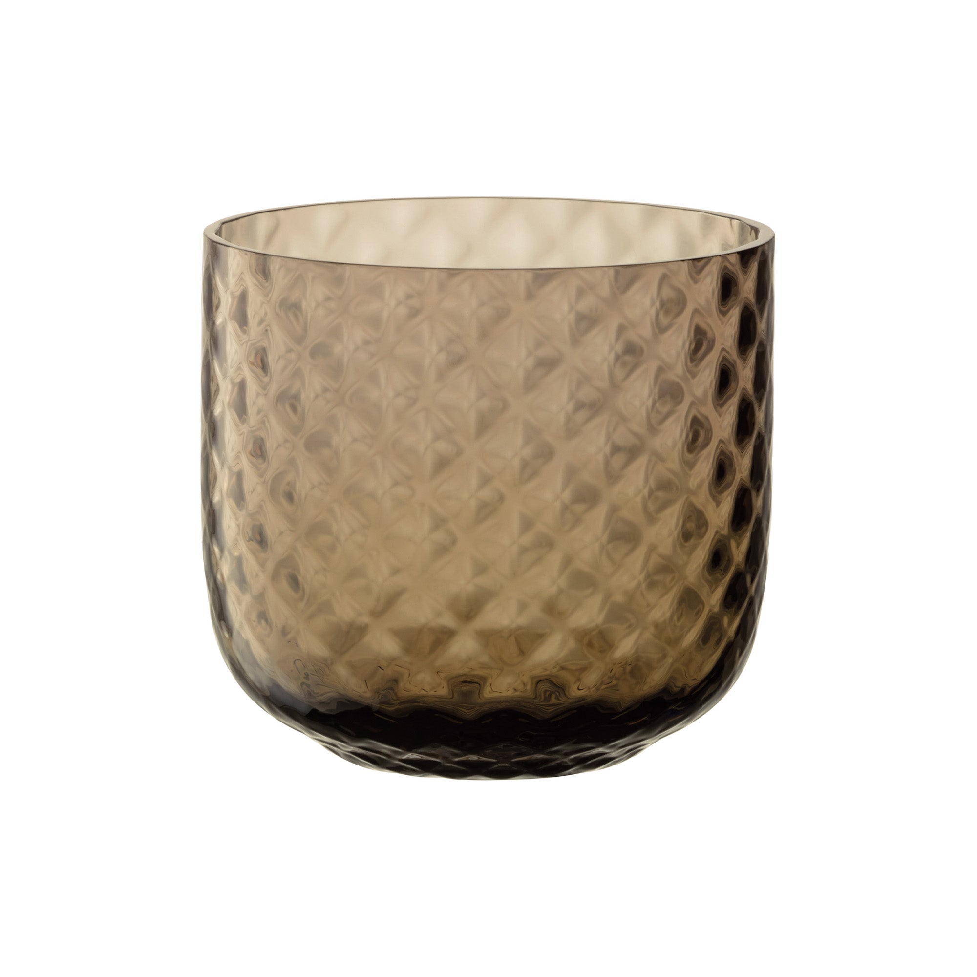 LSA International Dapple Tumbler 300ML x2 - Earth Brown