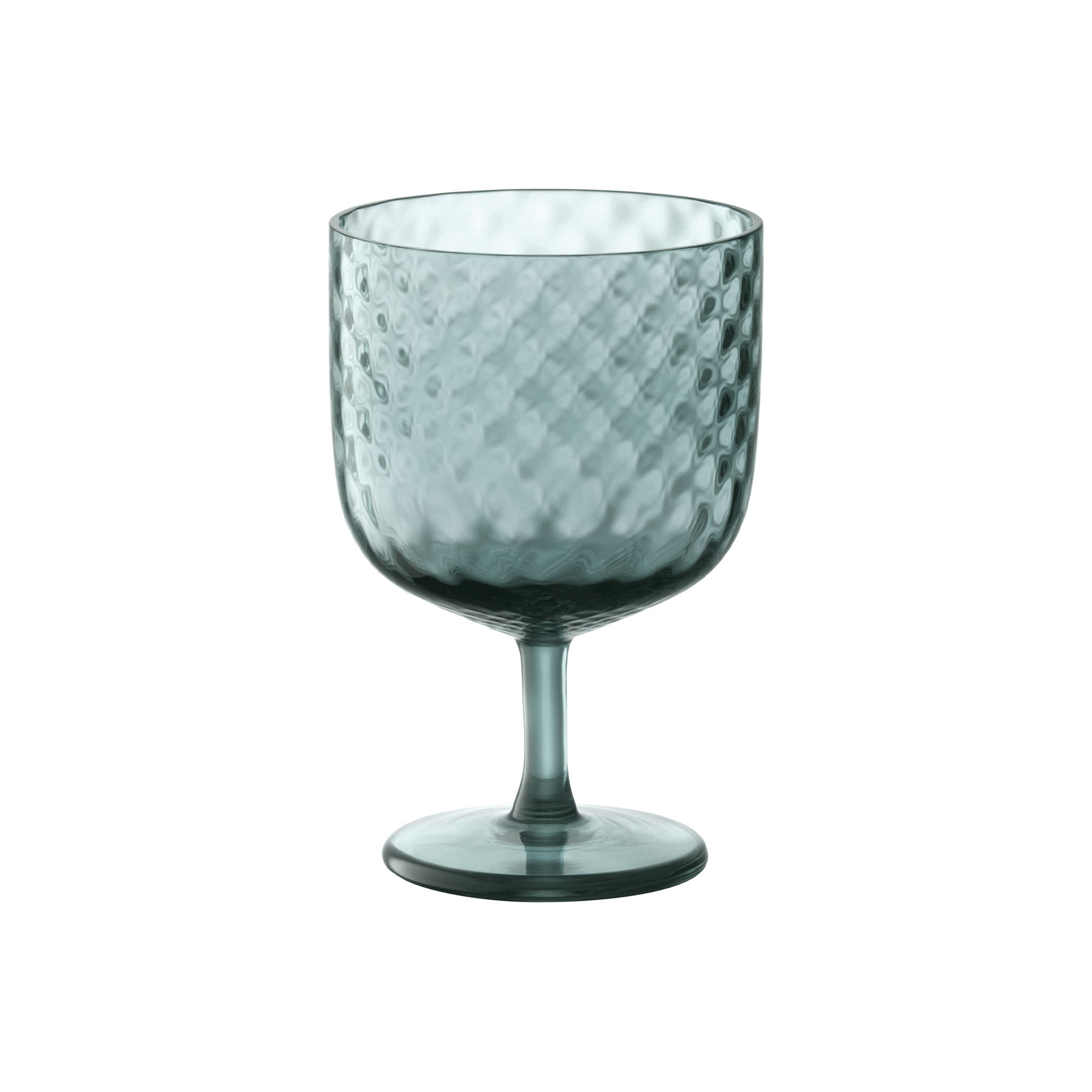 LSA International Dapple Wine Glass 325ML x2 - Water Blue