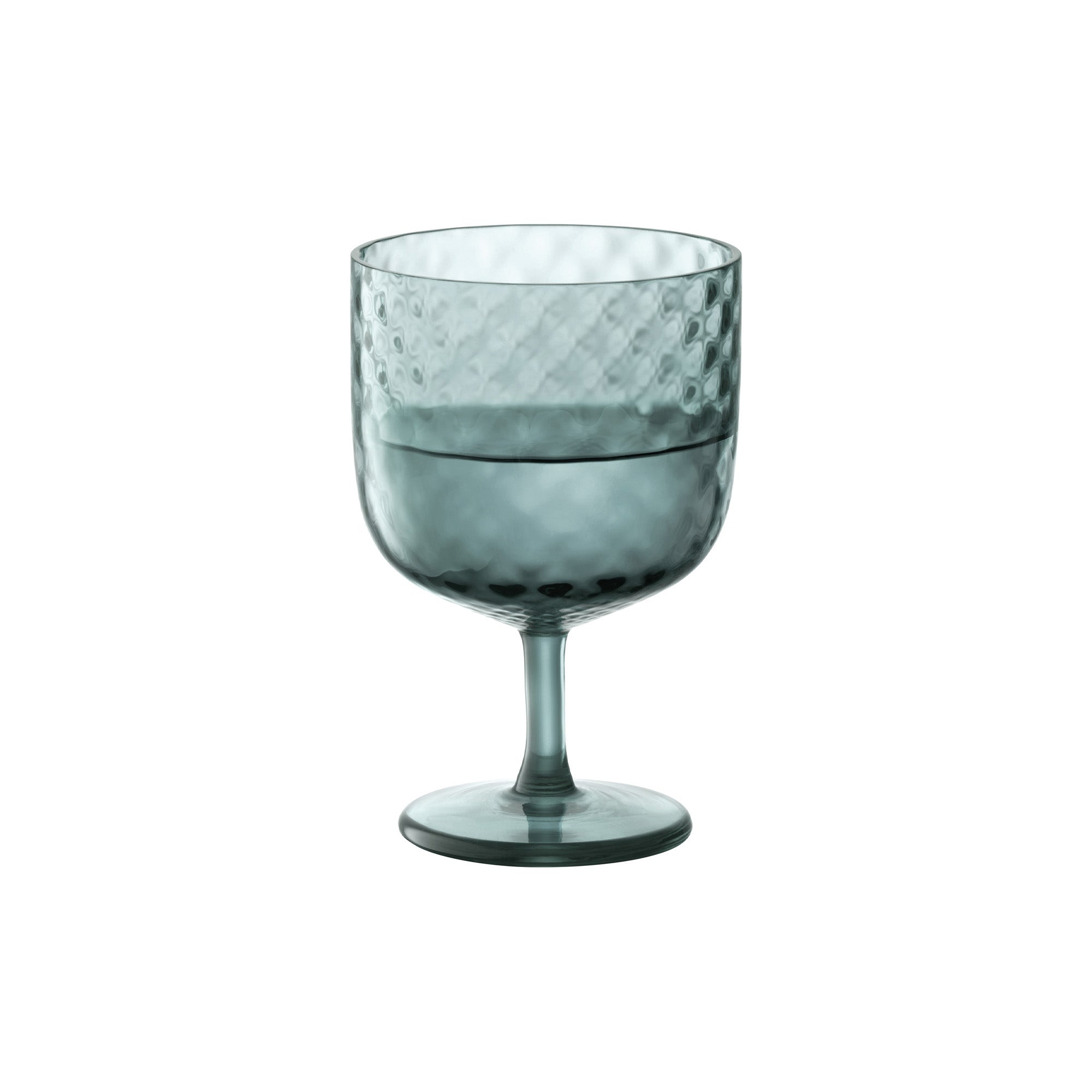LSA International Dapple Wine Glass 325ML x2 - Water Blue