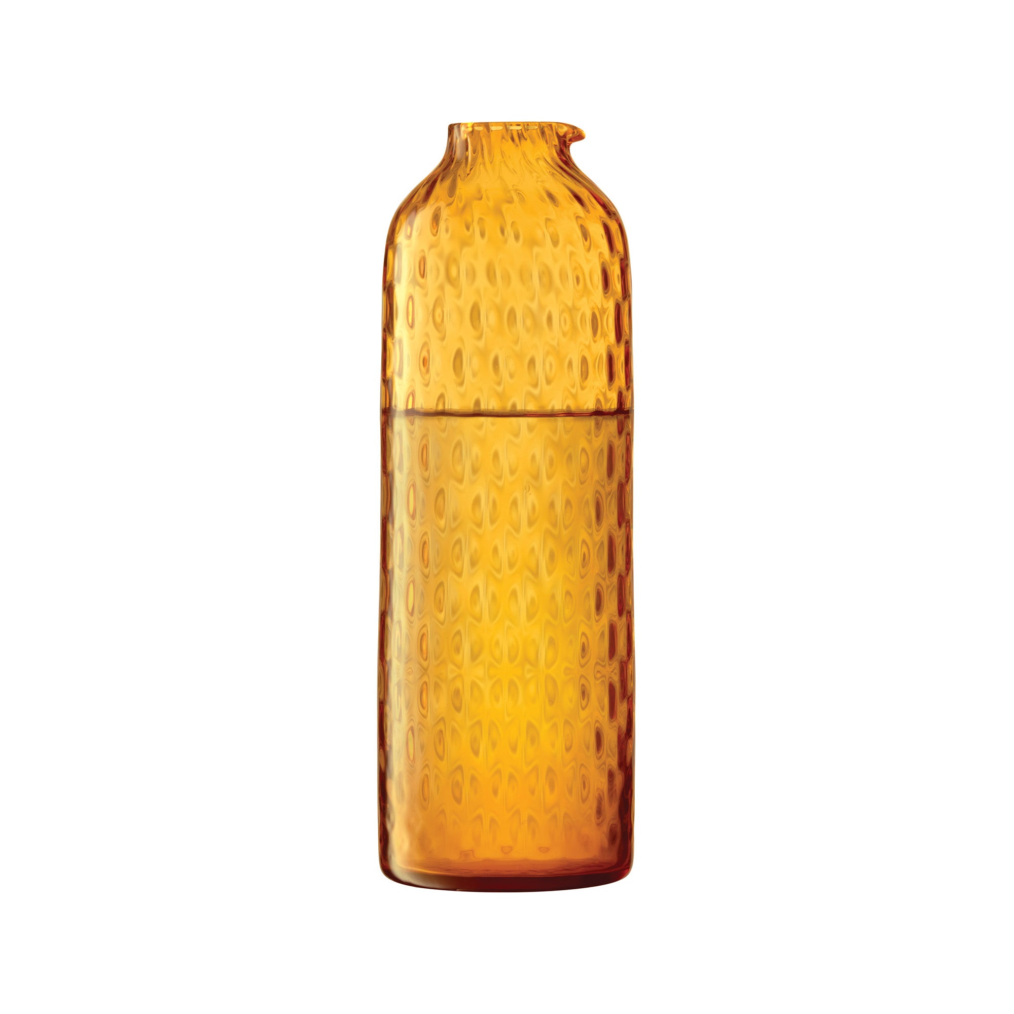 LSA International Dapple Carafe 1L - Sun Amber