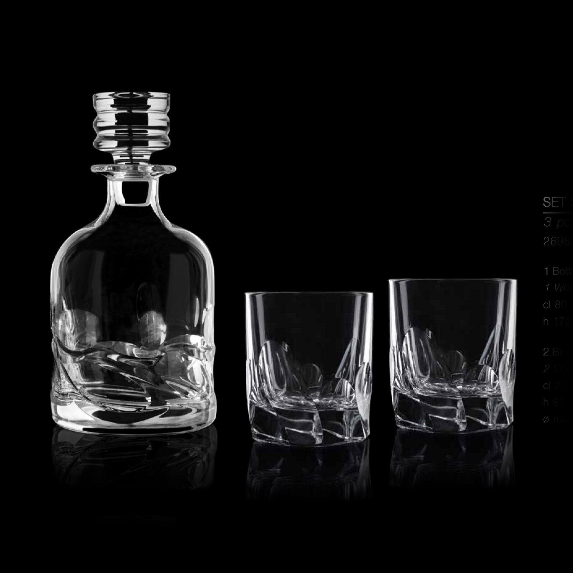 Da Vinci Prestige 3Pcs Whisky Set - Skultura