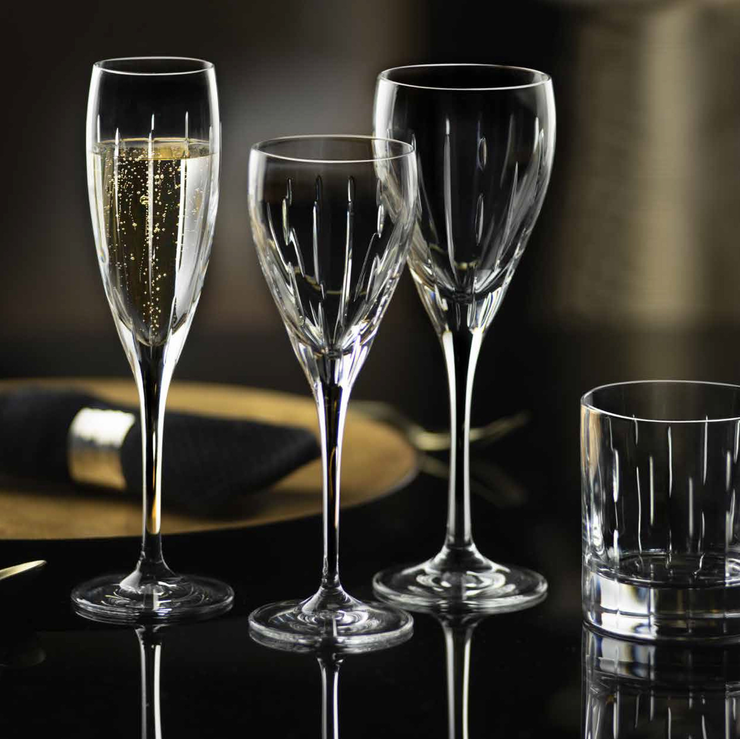 Da Vinci Prestige 2Pcs Champagne Flute Goblet - Monnalisa