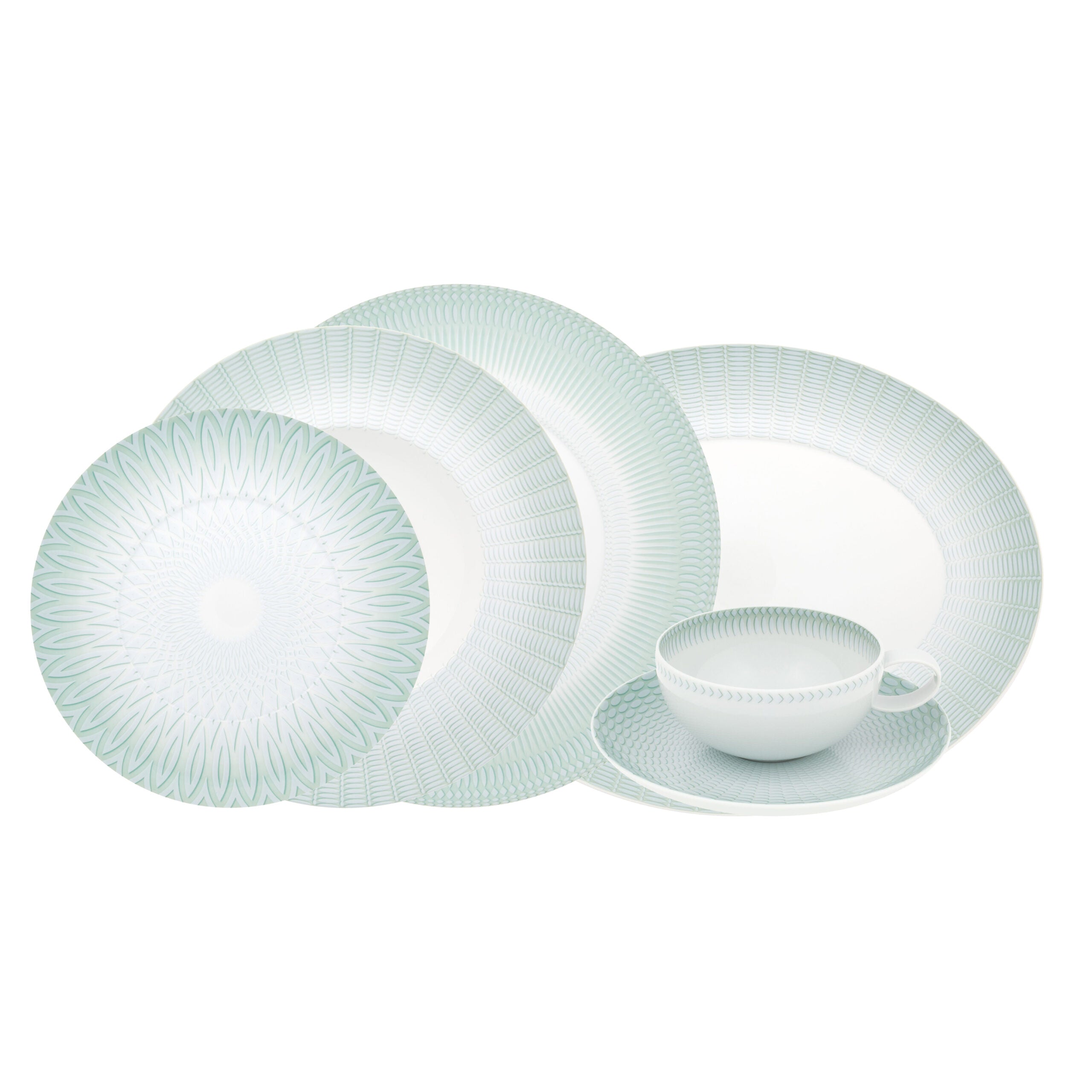 Vista Alegre 47Pcs Dinner Set for 8 Person – Venezia