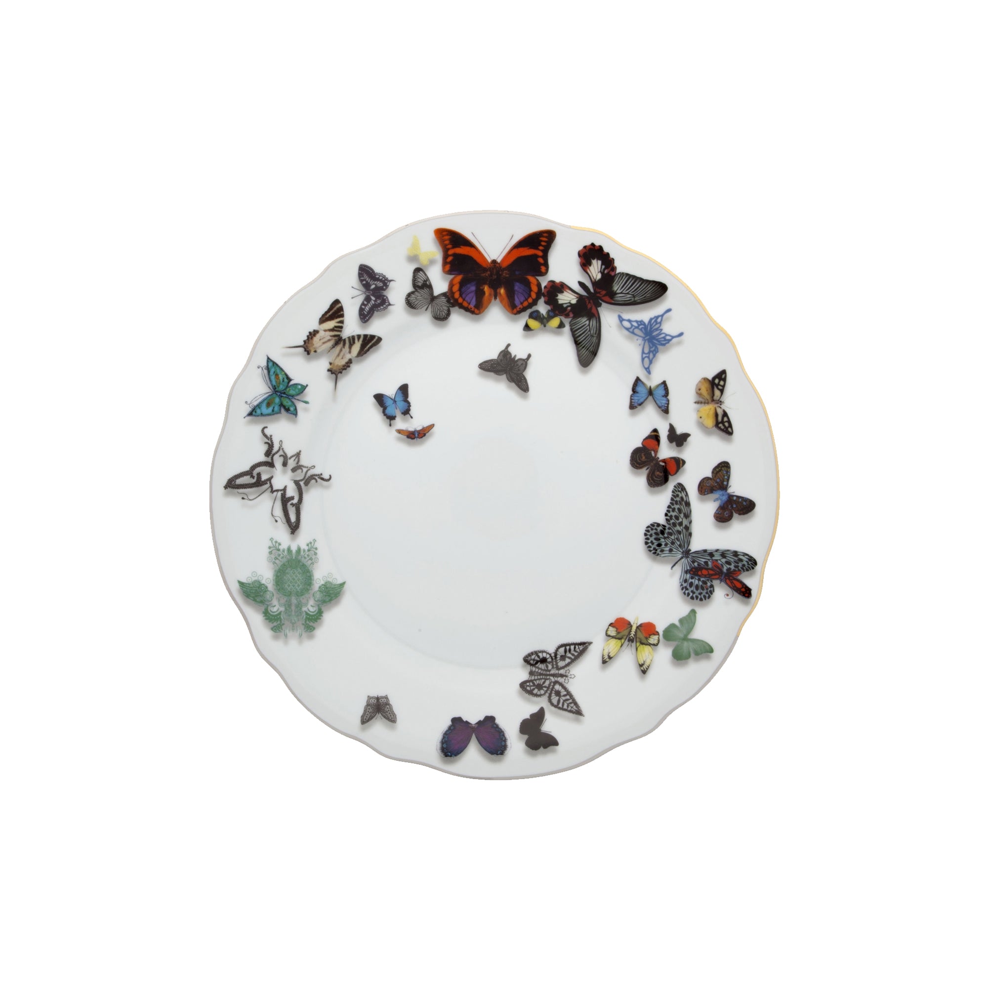 Vista Alegre Dinner Plate - Butterfly Parade