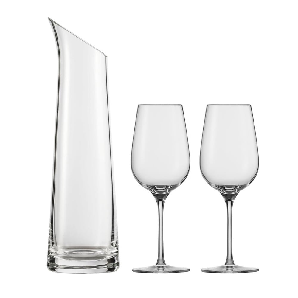 Eisch Vinezza 2Pcs White Wine Glasses W/Carafe In Gift Box