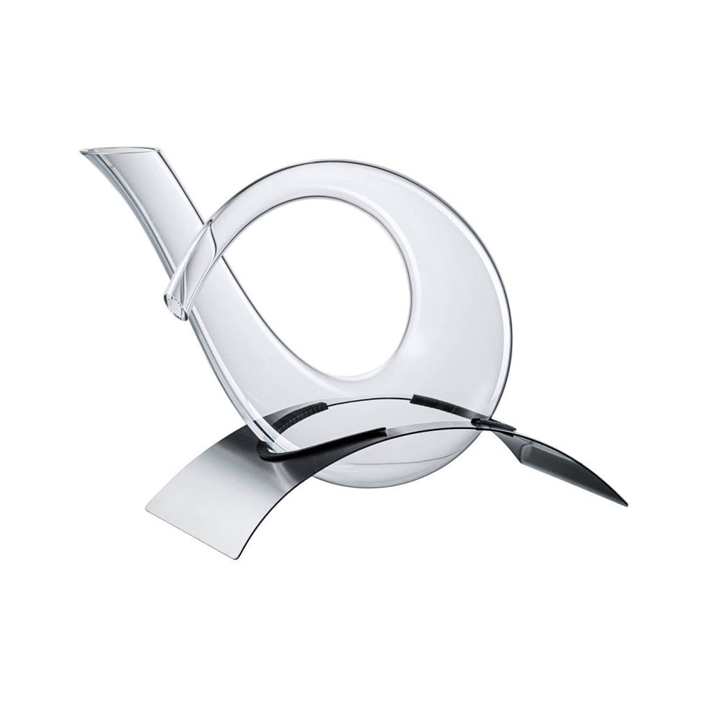 Eisch Edition 1 Duck Decanter 750Ml Nde On Stainless Steel Base