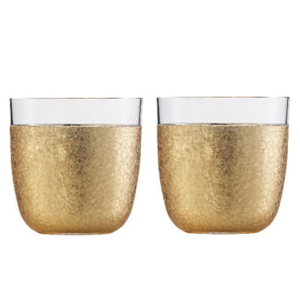 Eisch Gold Rush 2Pcs Tumbler 390Ml In Gift Tube