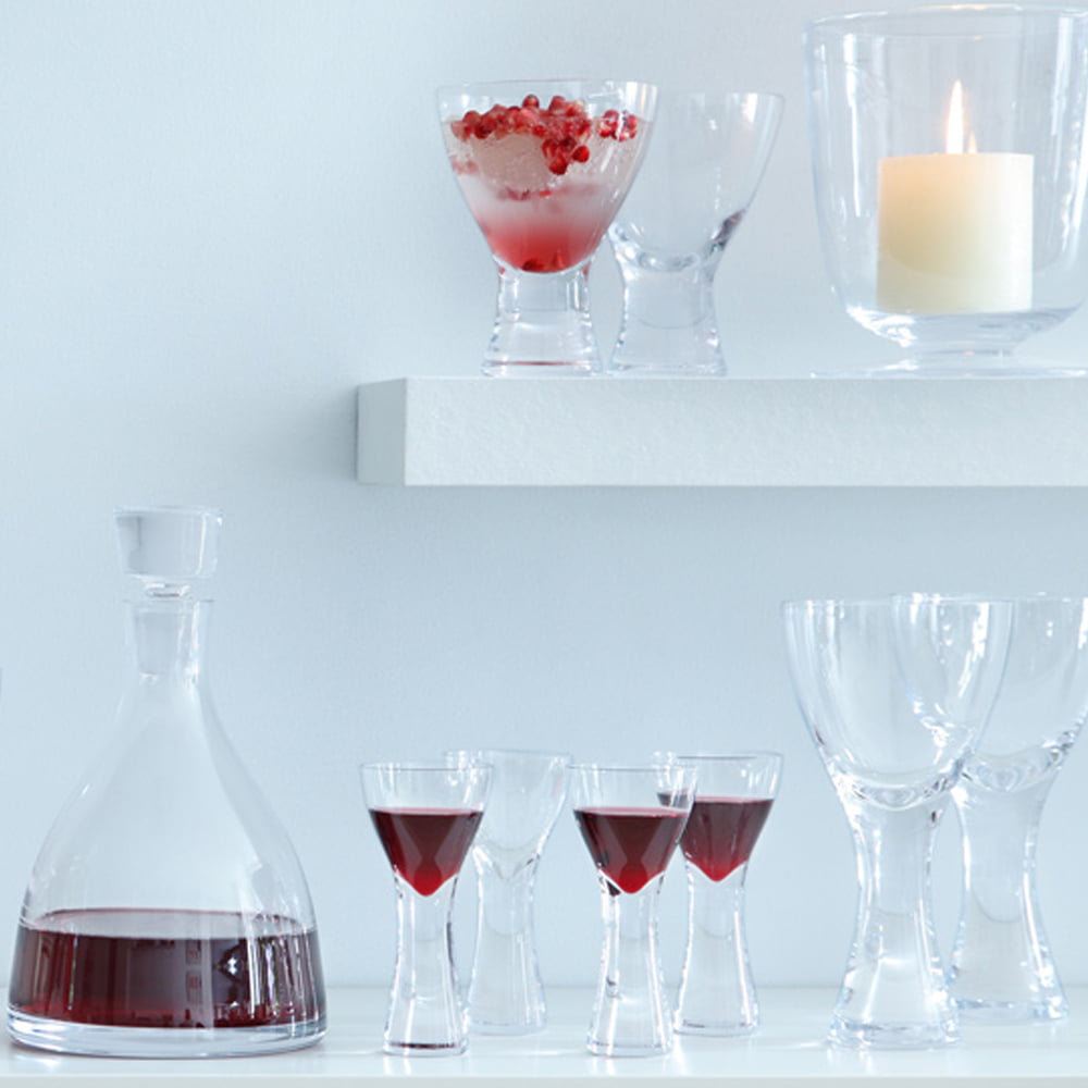 LSA International 2Pcs Set Elina Water/Wine Glass 400ML Clear