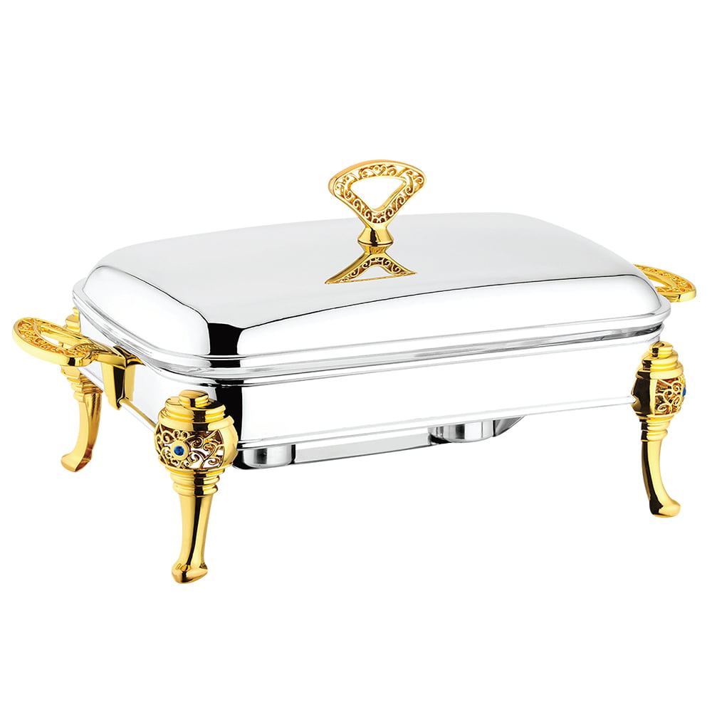 Equinox Stainless Steel Rectangle Food Warmer 2.5L