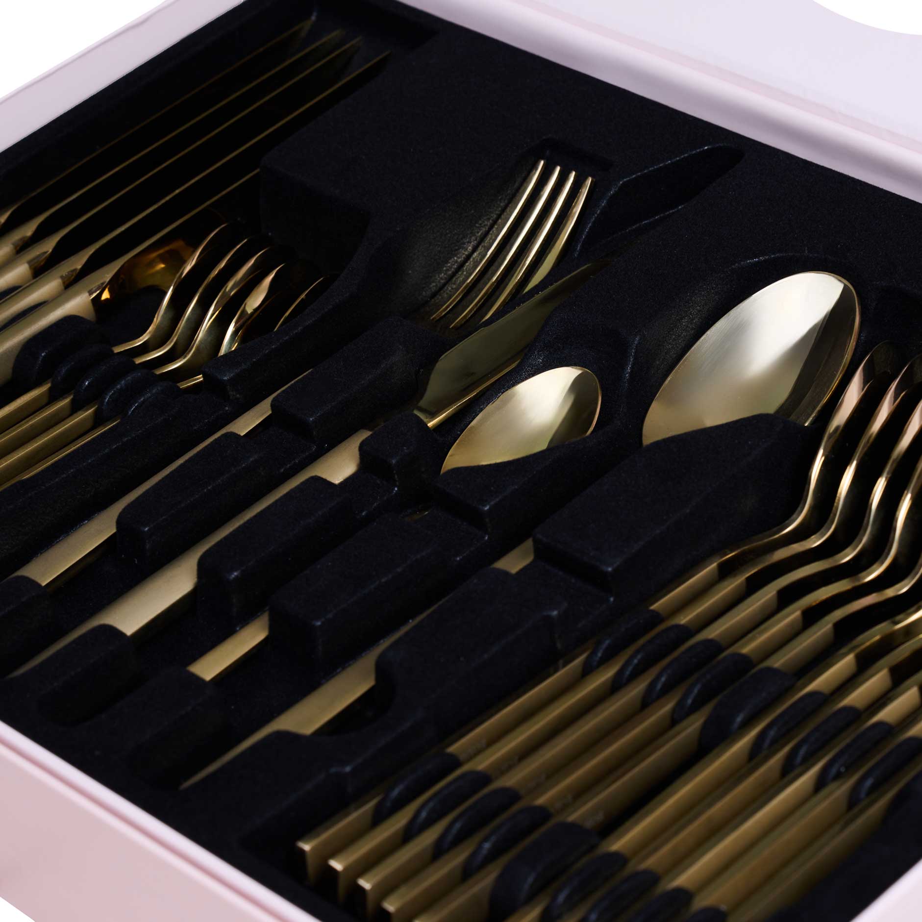 Equinox 24Pcs Cutlery Set - Natura Champagne