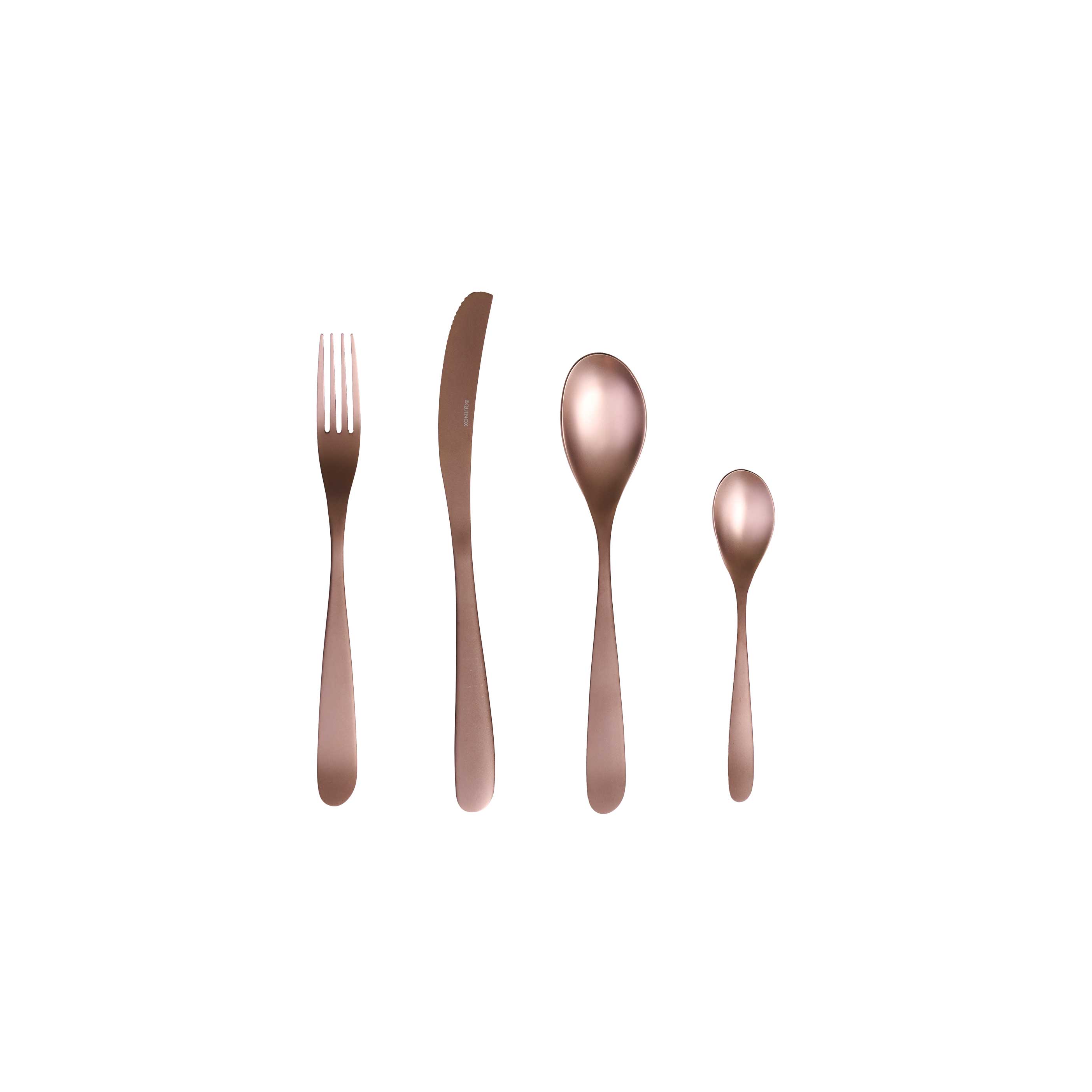 Equinox 24Pcs Cutlery Set - Ophera Copper