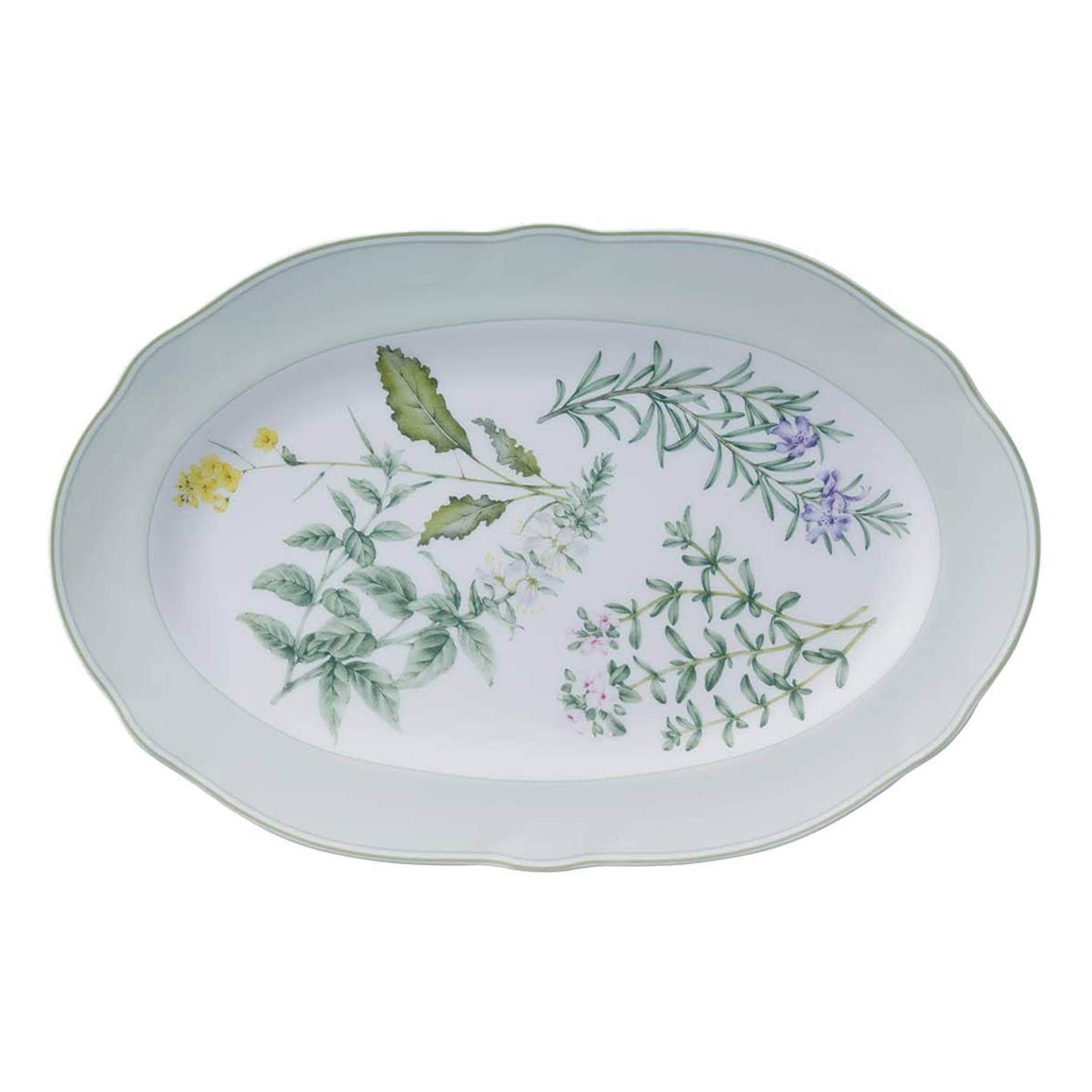 Noritake 33Pcs Dinner Set with Teapot for 6 Person - English Herbs