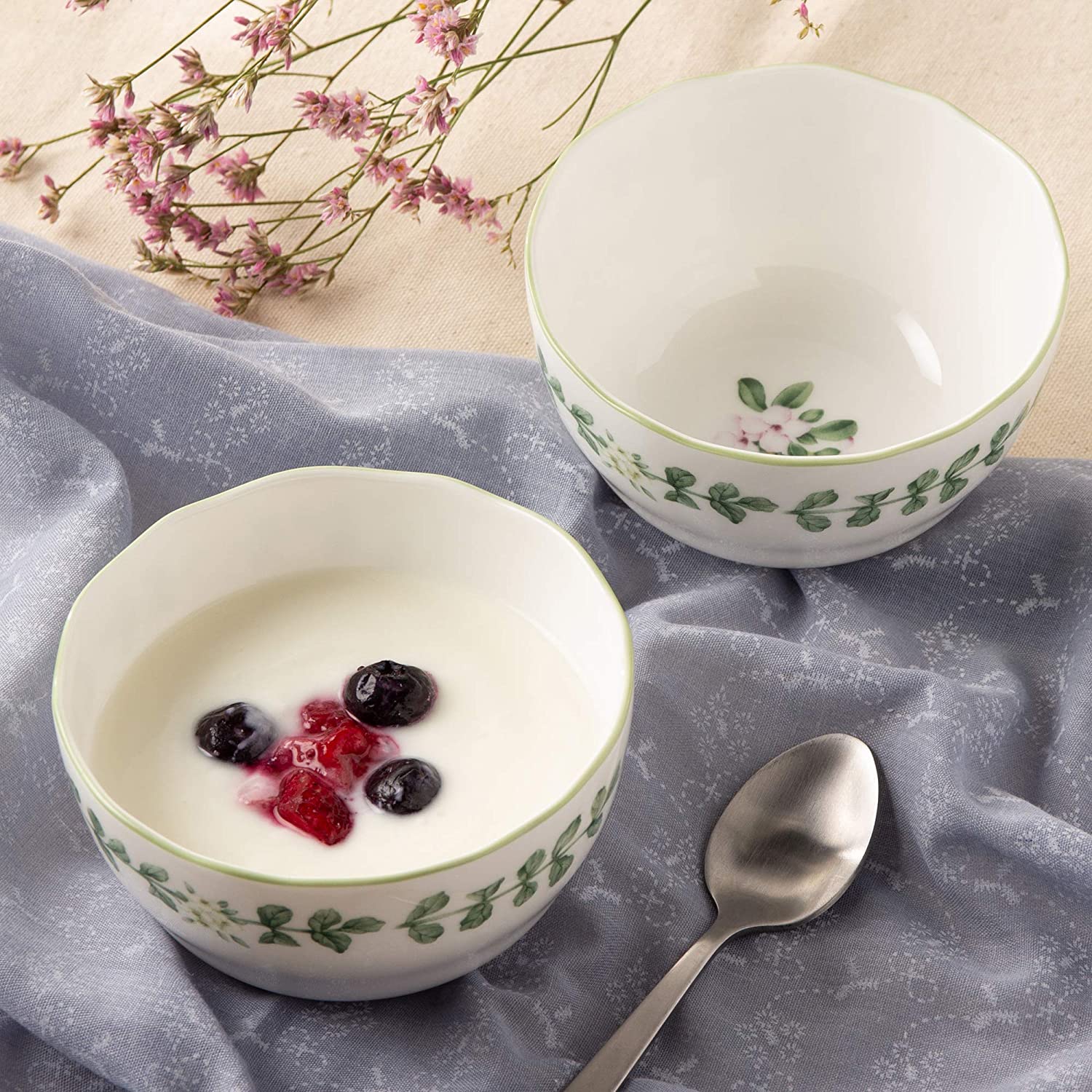 RICE BOWL 11CM - ENGLISH HERBS