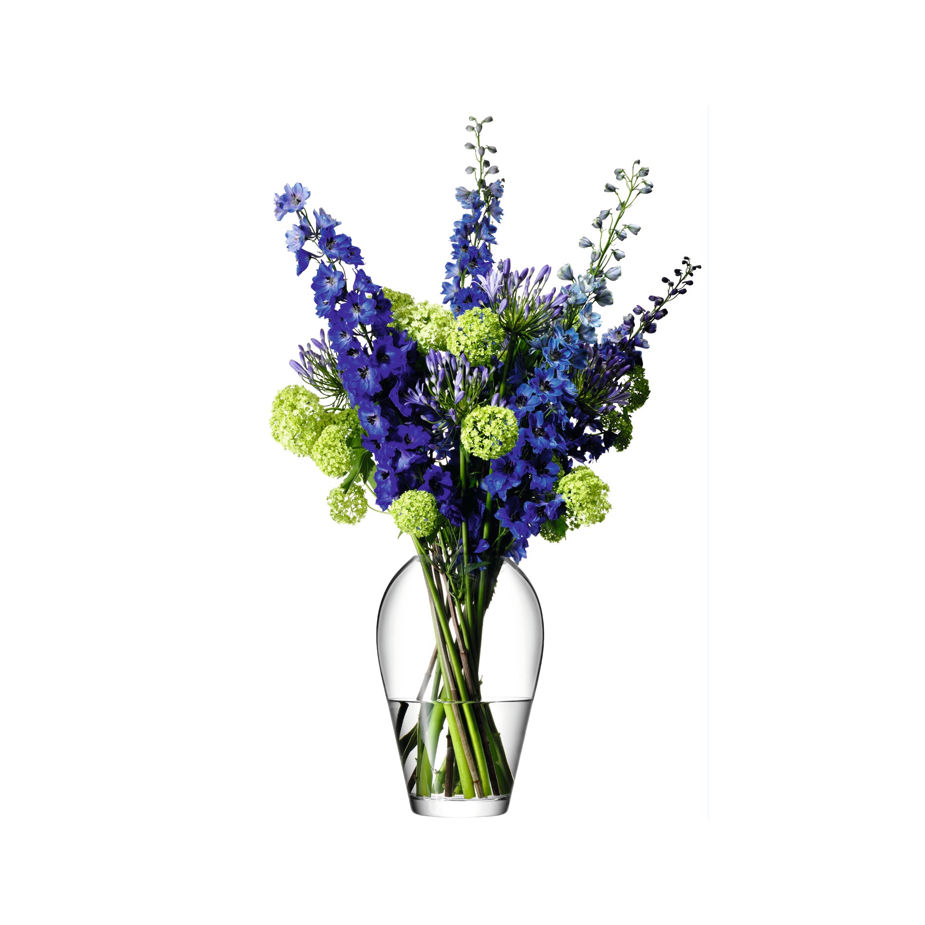 LSA International Flower Grand Bouquet Vase H35cm Clear