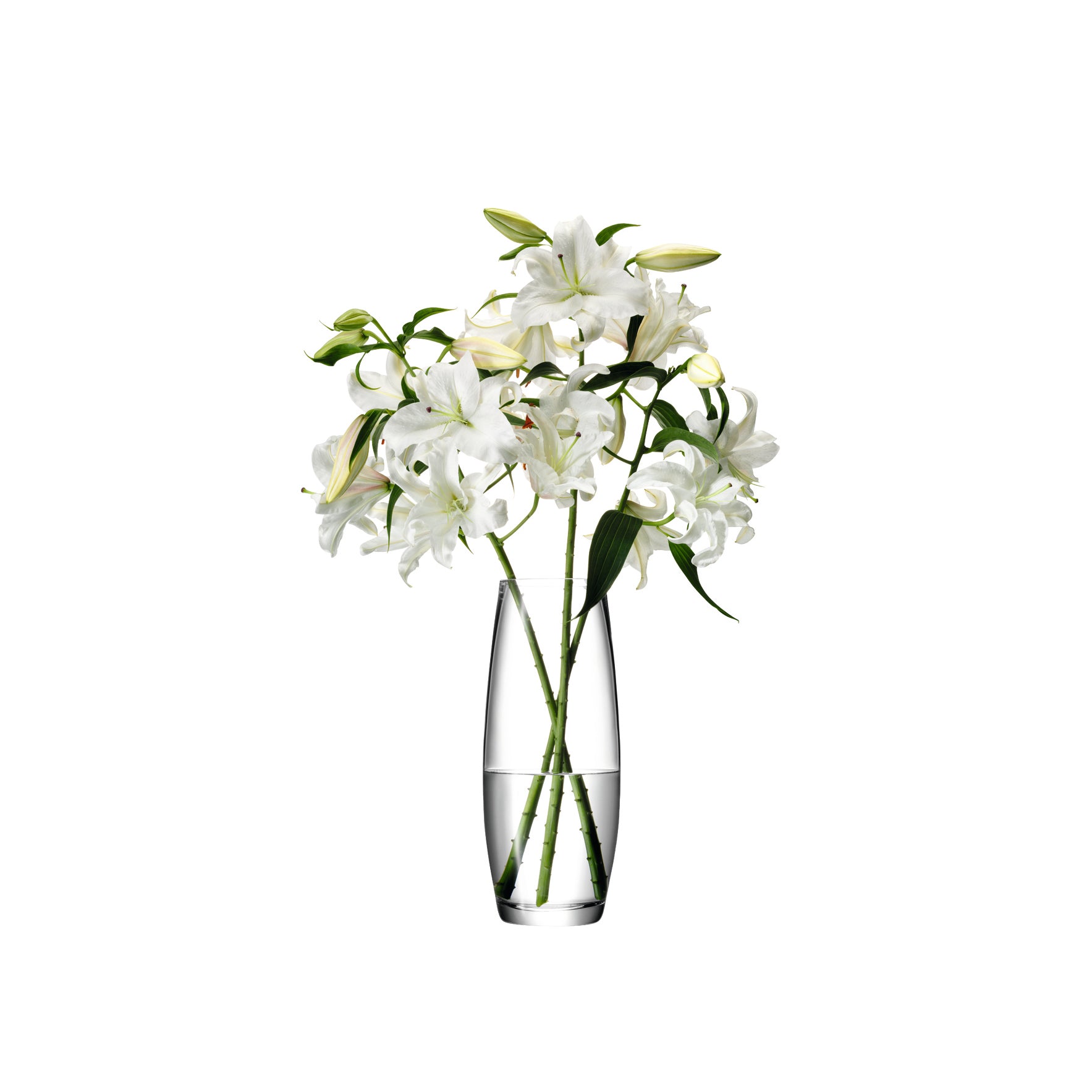 LSA International Flower Grand Stem Vase H41cm Clear