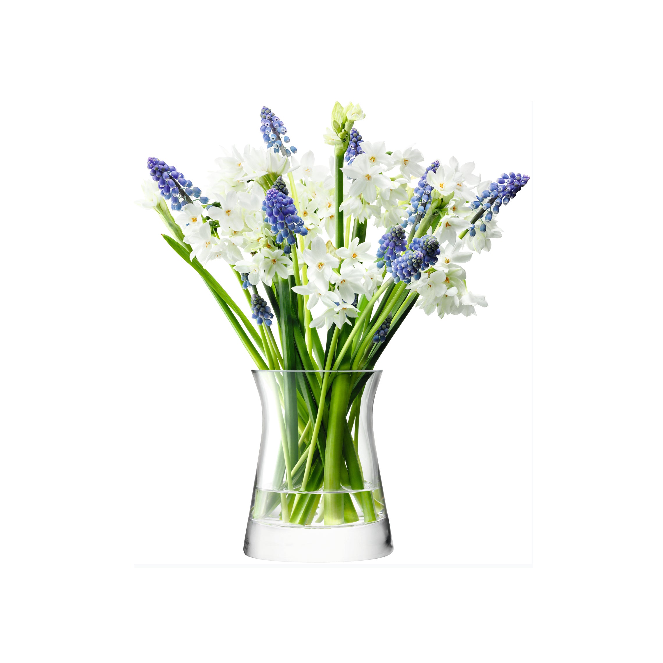 LSA International Flower Garden Posy Vase H13cm - Clear