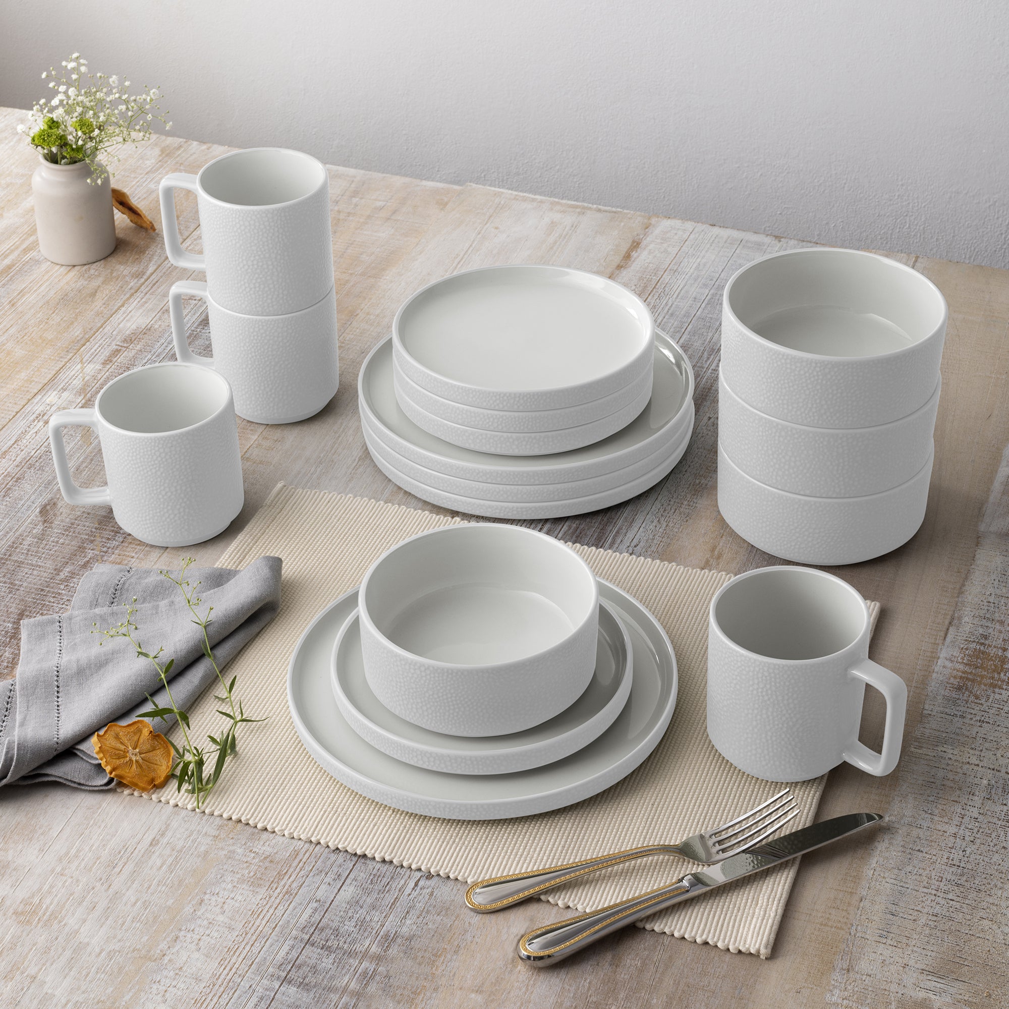 Noritake Colortex Mug 16 OZ - Stone White