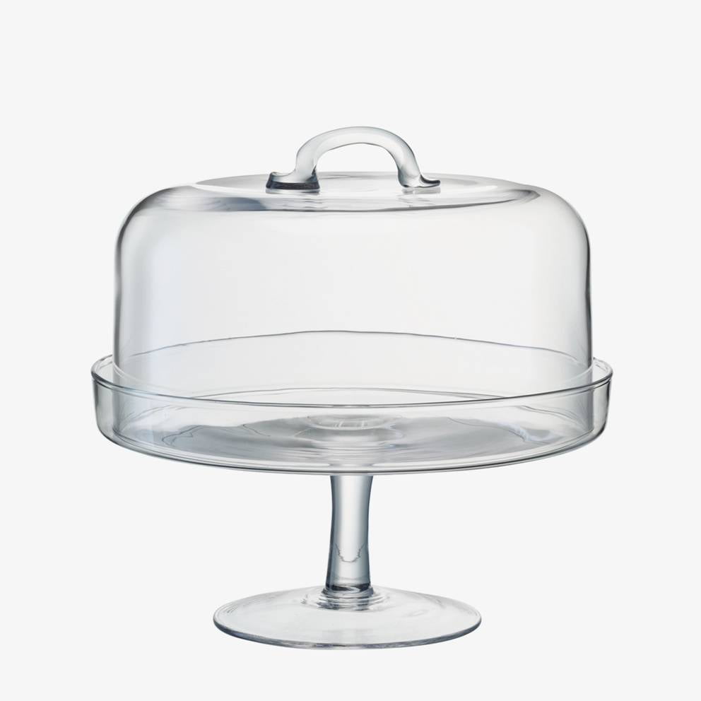 SERVE CAKESTAND & DOME 26.5CM/25CM CLEAR