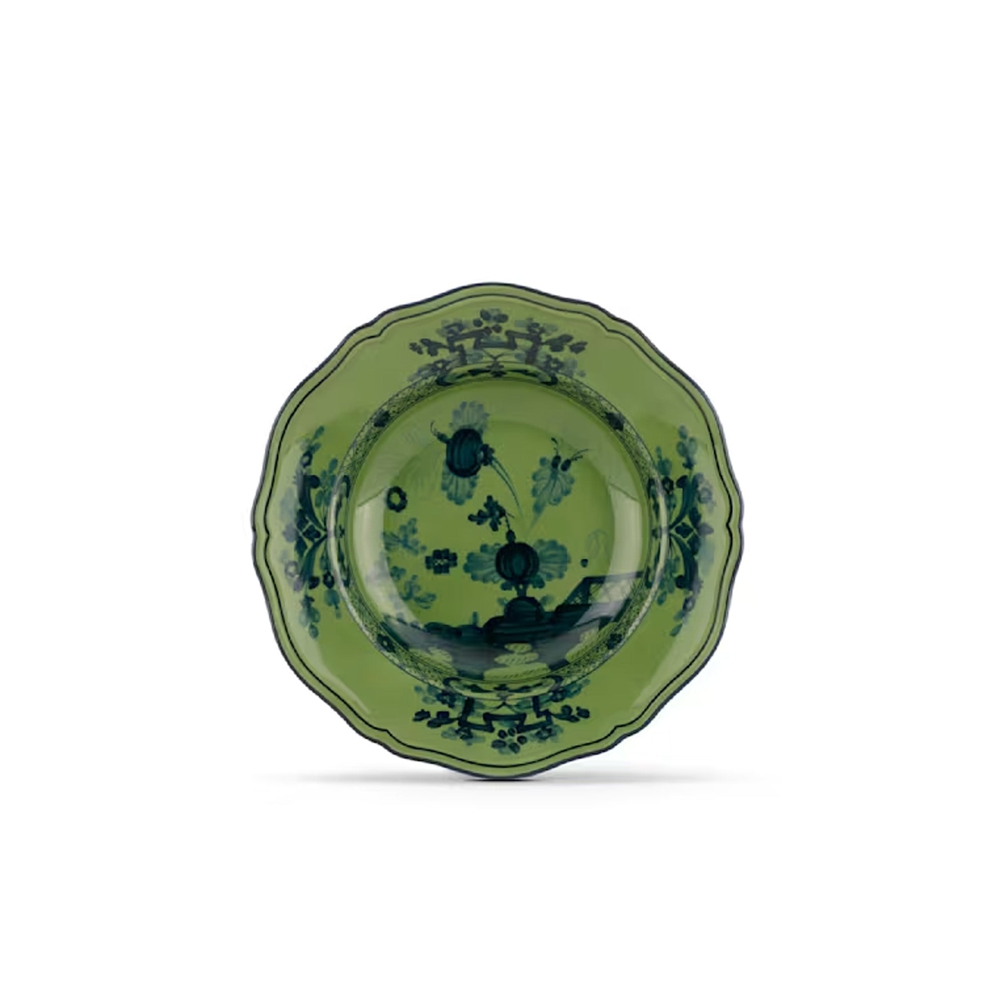 Ginori 1735 Soup Plate 24CM - Oriente Italiano Malachite
