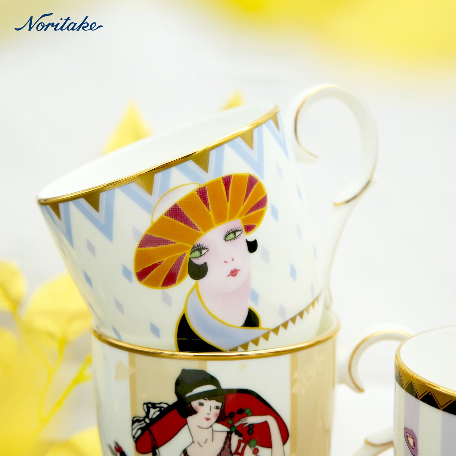 Noritake 1920 Lady Mug - Mug