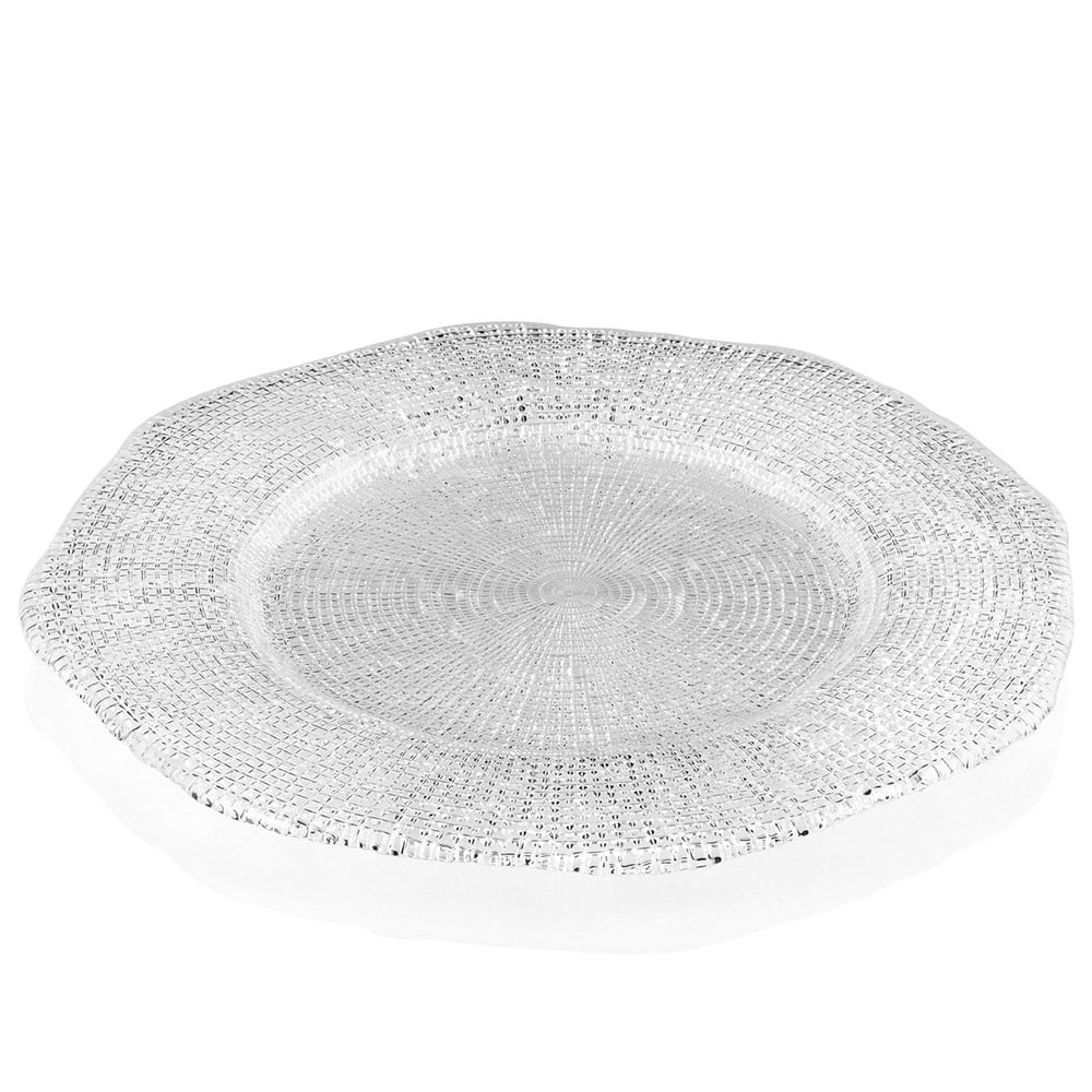IVV Diamante Charger Plate - Clear