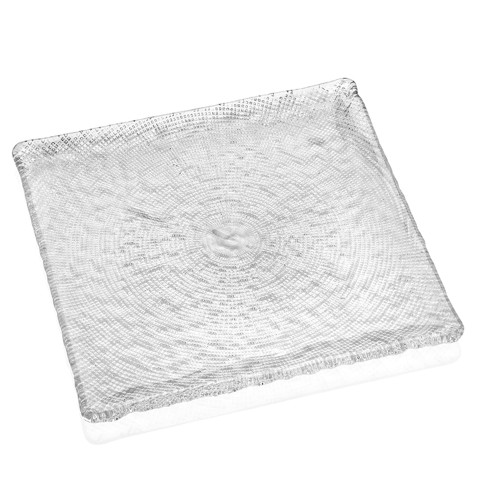 IVV Diamante Square Charger Plate Clear