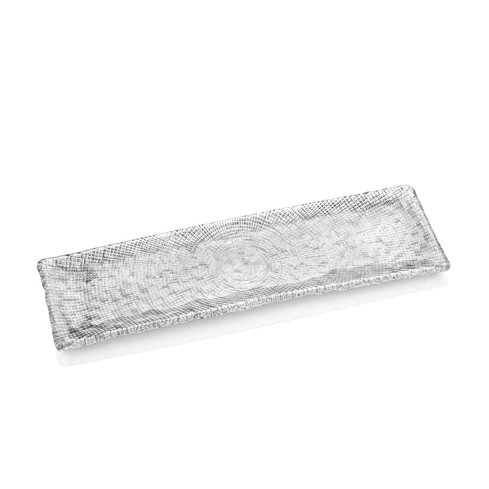 IVV Diamante Rectangular Tray - Clear