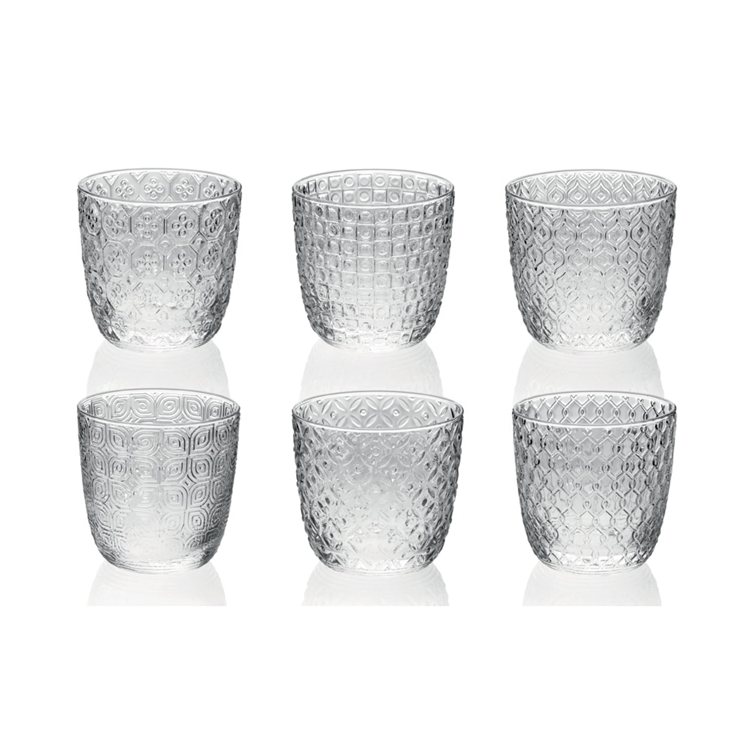 IVV Sixties Set of 6 Tumbler - Clear