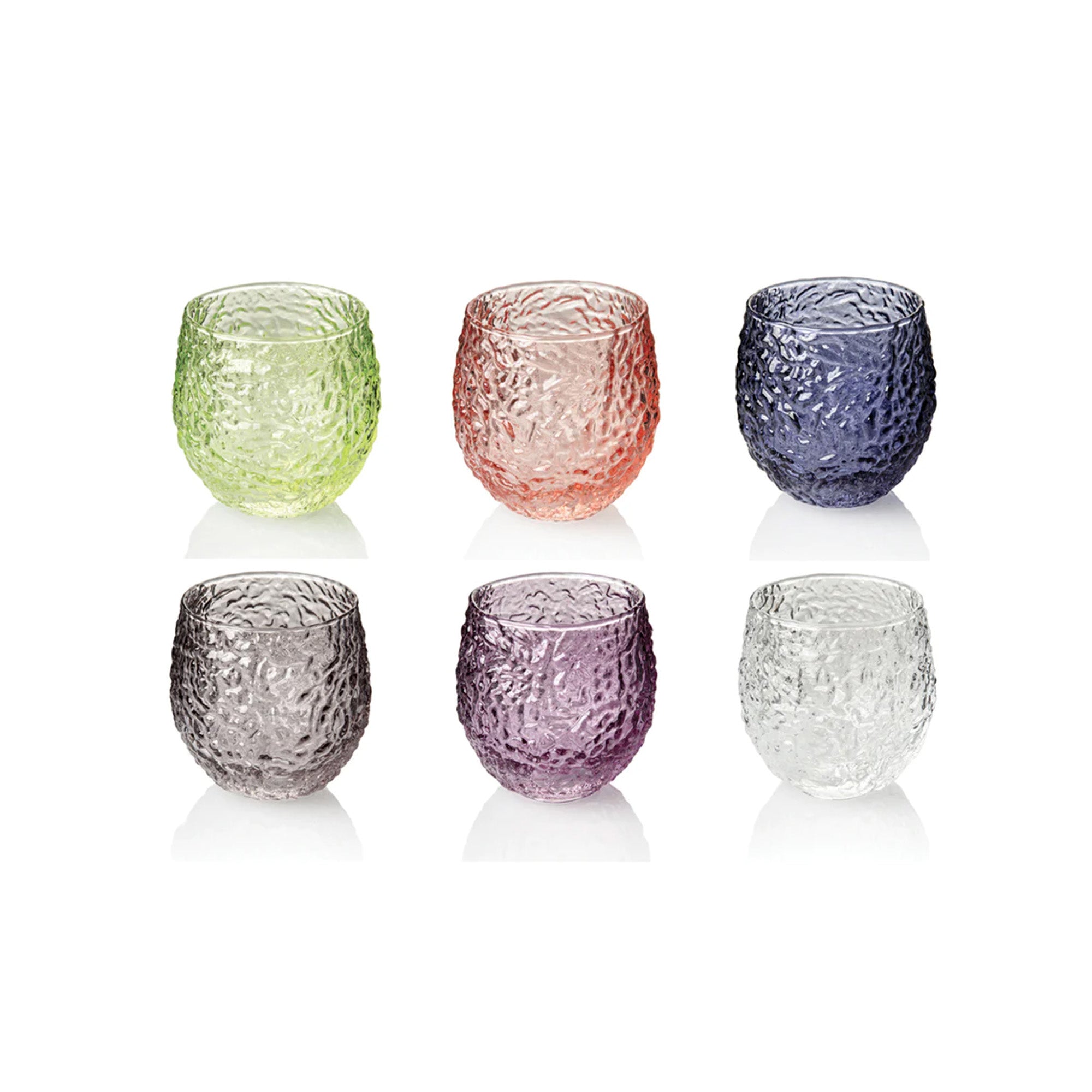 IVV Paper Set Of 6 Tubmlers - Asst. Colors Cl.25