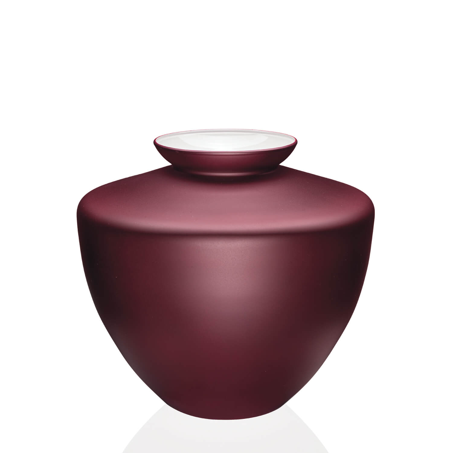 IVV Capabio Vase H.22 CM Mat Capalbio Red