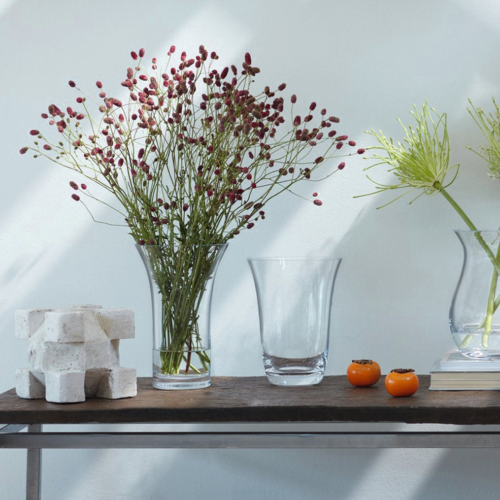 LSA International Flower Open Bouquet Vase H23cm - Clear