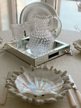 HOBNAIL SQUARE JUG 2000ML (CRYSTAL)