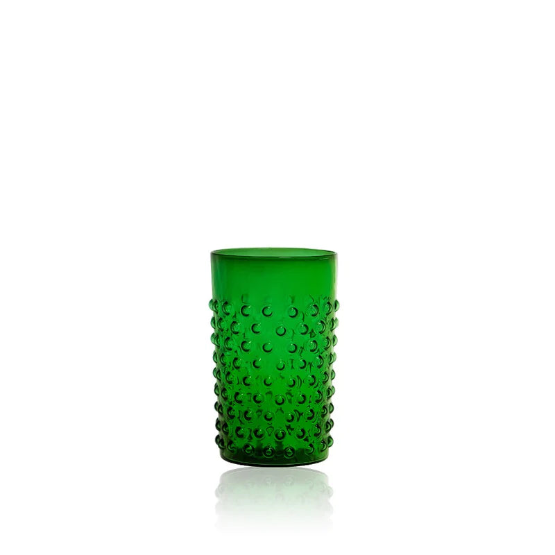 HOBNAIL 6PCS TUMBLER SET 200ML ( DARK GREEN )