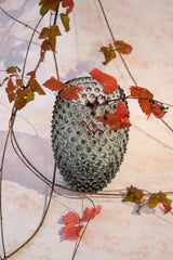 Klimchi Hobnail Egg Vase 23cm (grey Smoke)