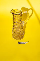 HOBNAIL JUG TALL 1000M (UNDERLAY BLACK SMOKE')