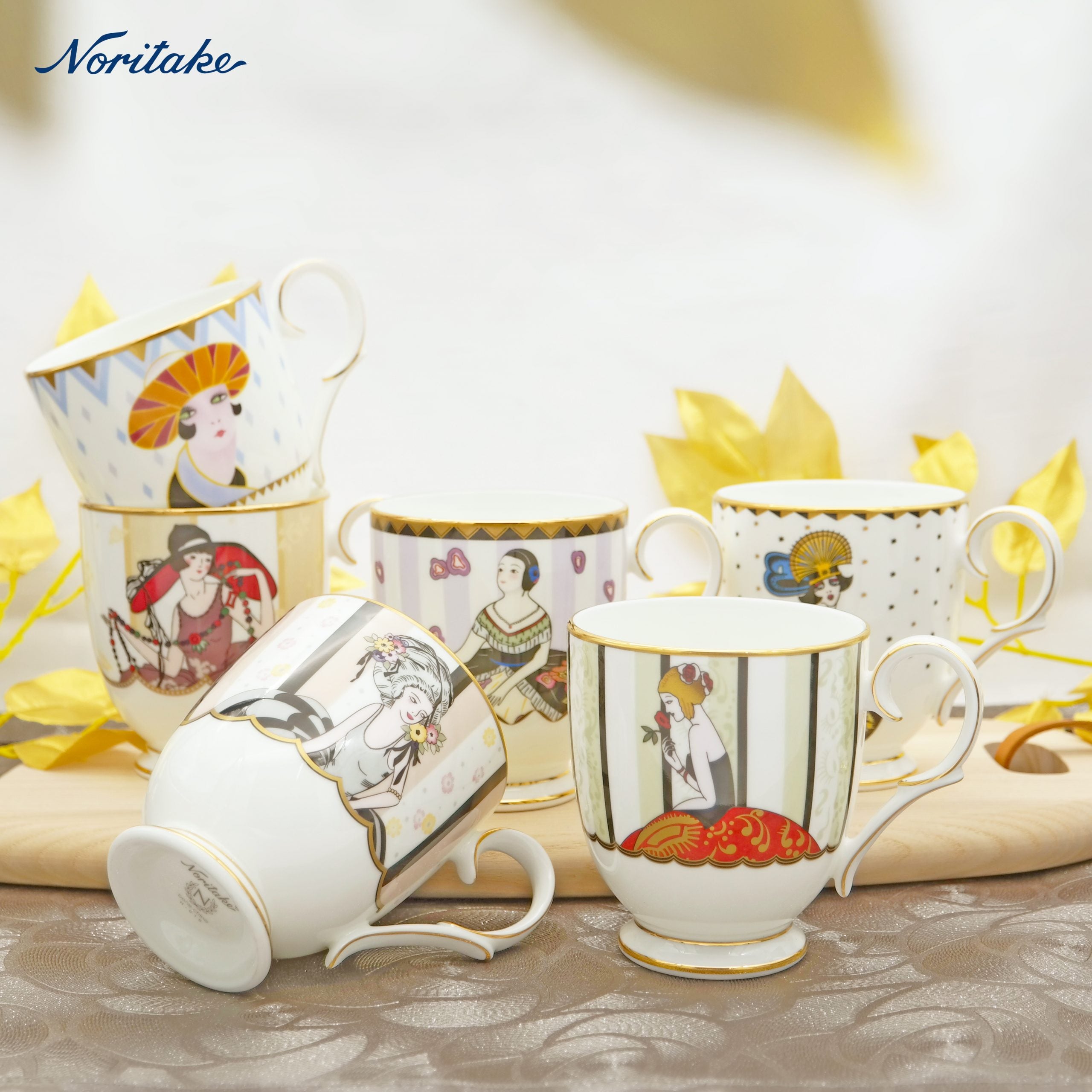 Noritake 1920 Lady Mug - Mug