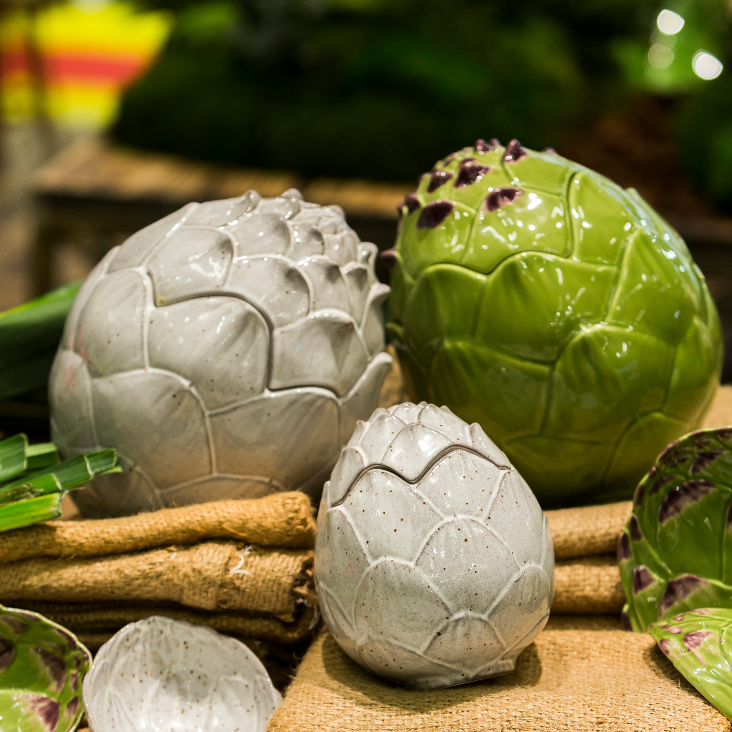 Bordallo Pinheiro Box 25 - Artichoke Naturalist