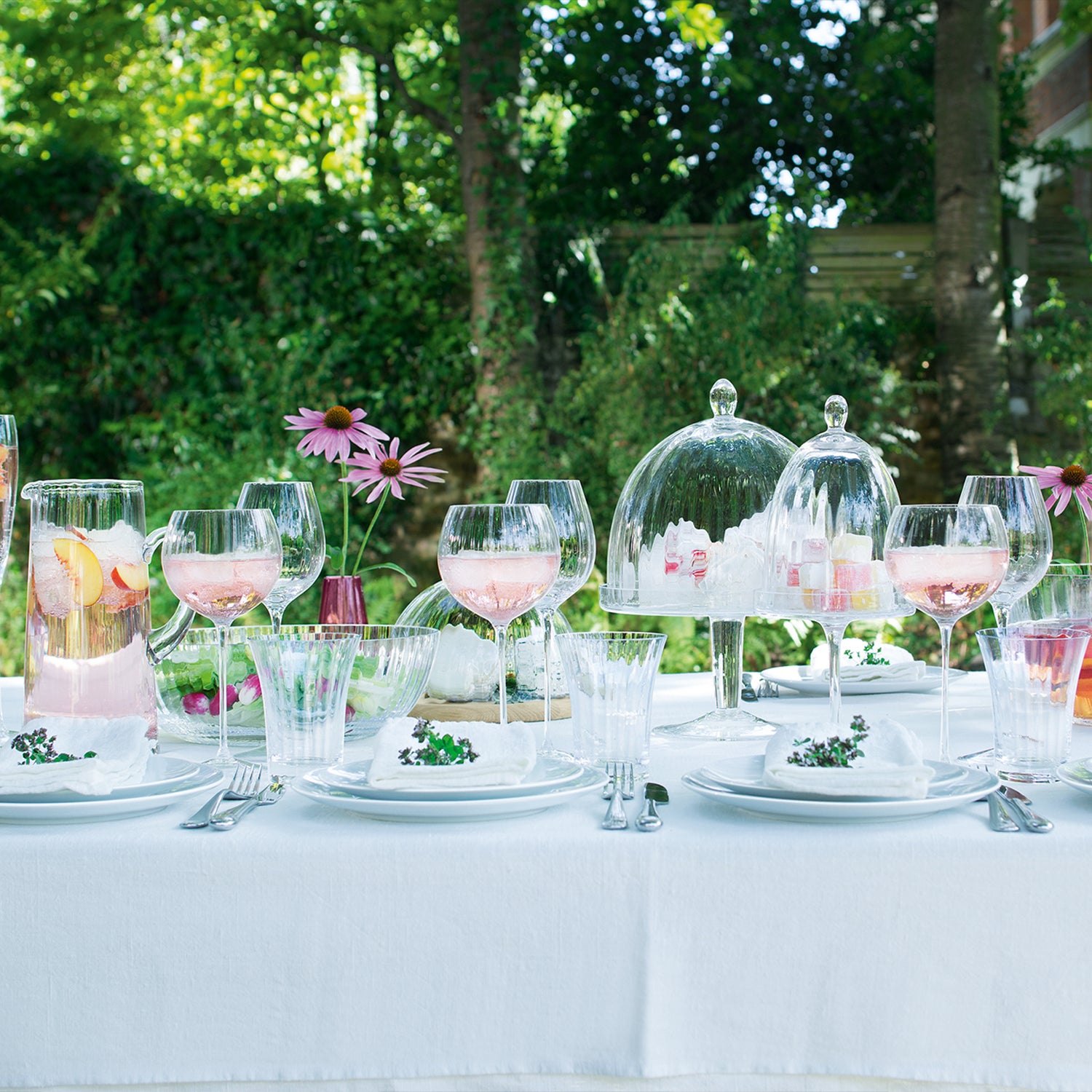 LSA International 4Pcs Set Aurelia Tumbler 340ML Clear Optic