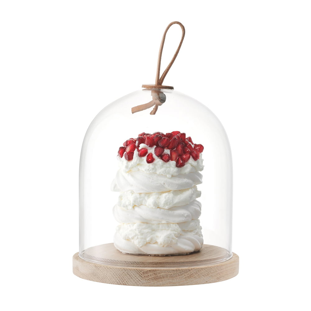 IVALO DOME & ASH BASE Ø15CM H15.5CM CLEAR