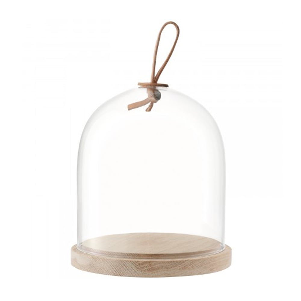 IVALO DOME & ASH BASE Ø15CM H15.5CM CLEAR