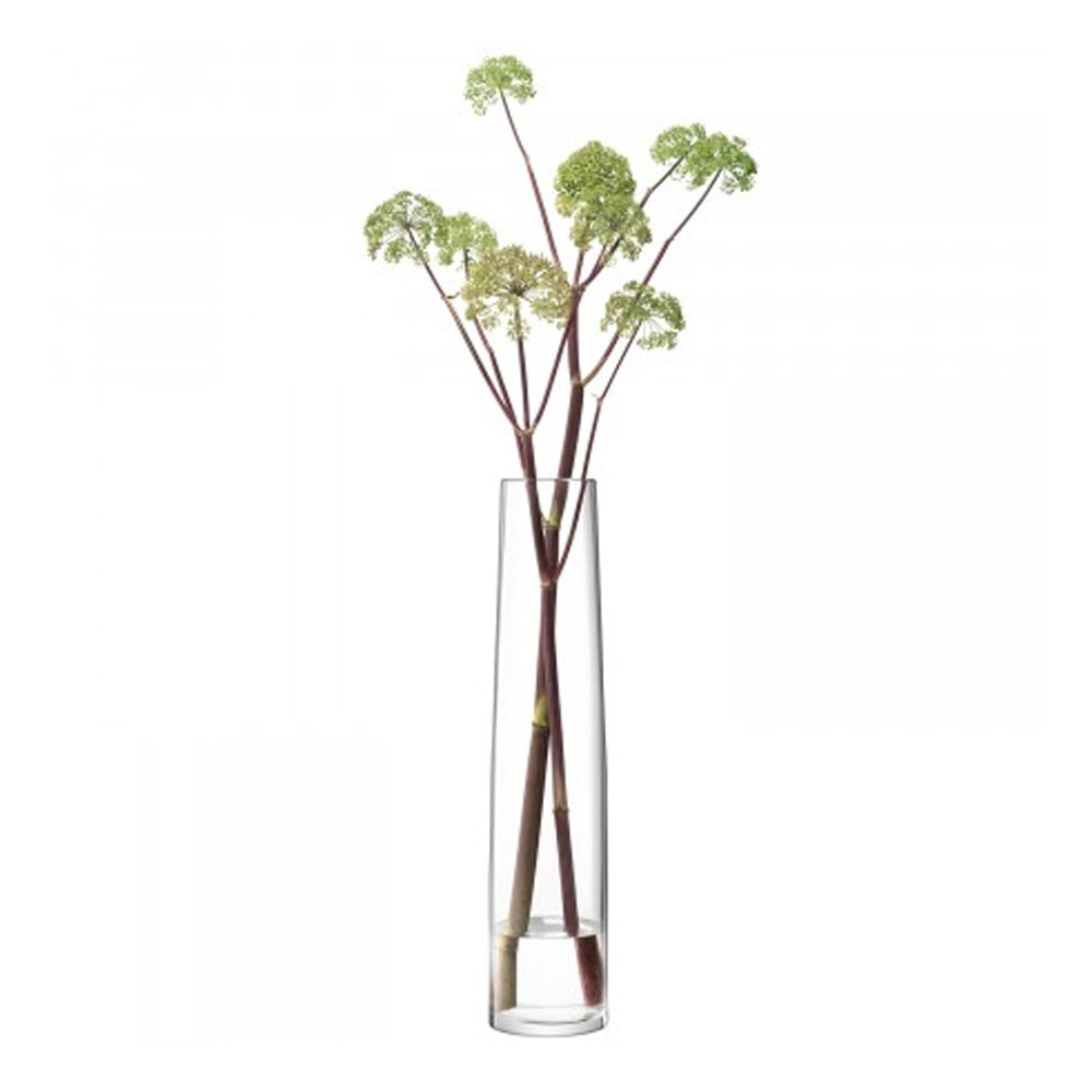 STEMS GIANT VASE H85CM CLEAR