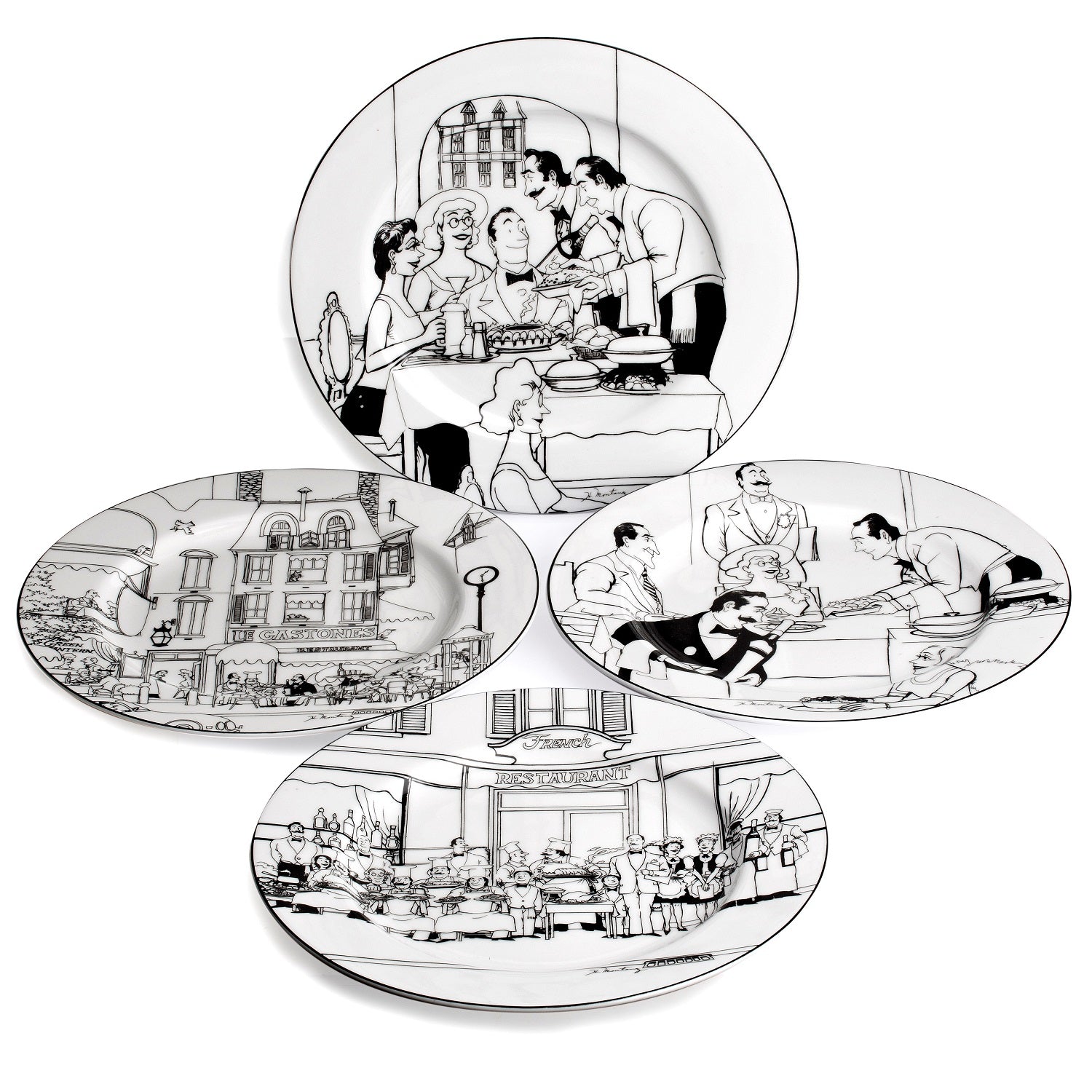 Noritake 12Pc Dinner Set For 4 Person - Le Restaurant