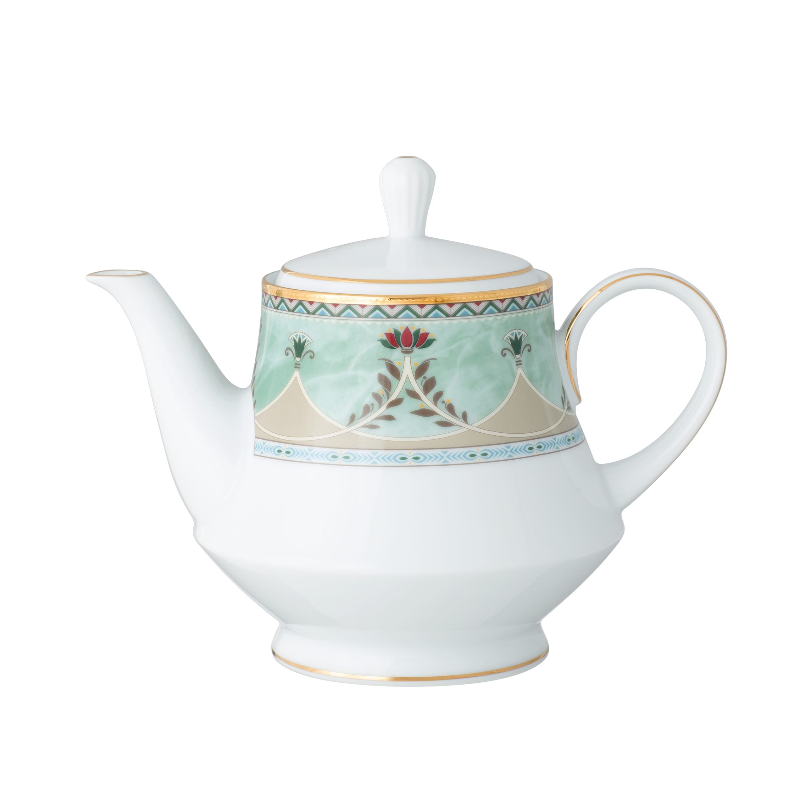 Noritake 96Pcs Dinner & Tea Set for 12 Person - Serene Garden