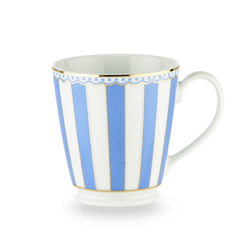 Noritake Carnivale Breakfast Set Blue W/Gift Box