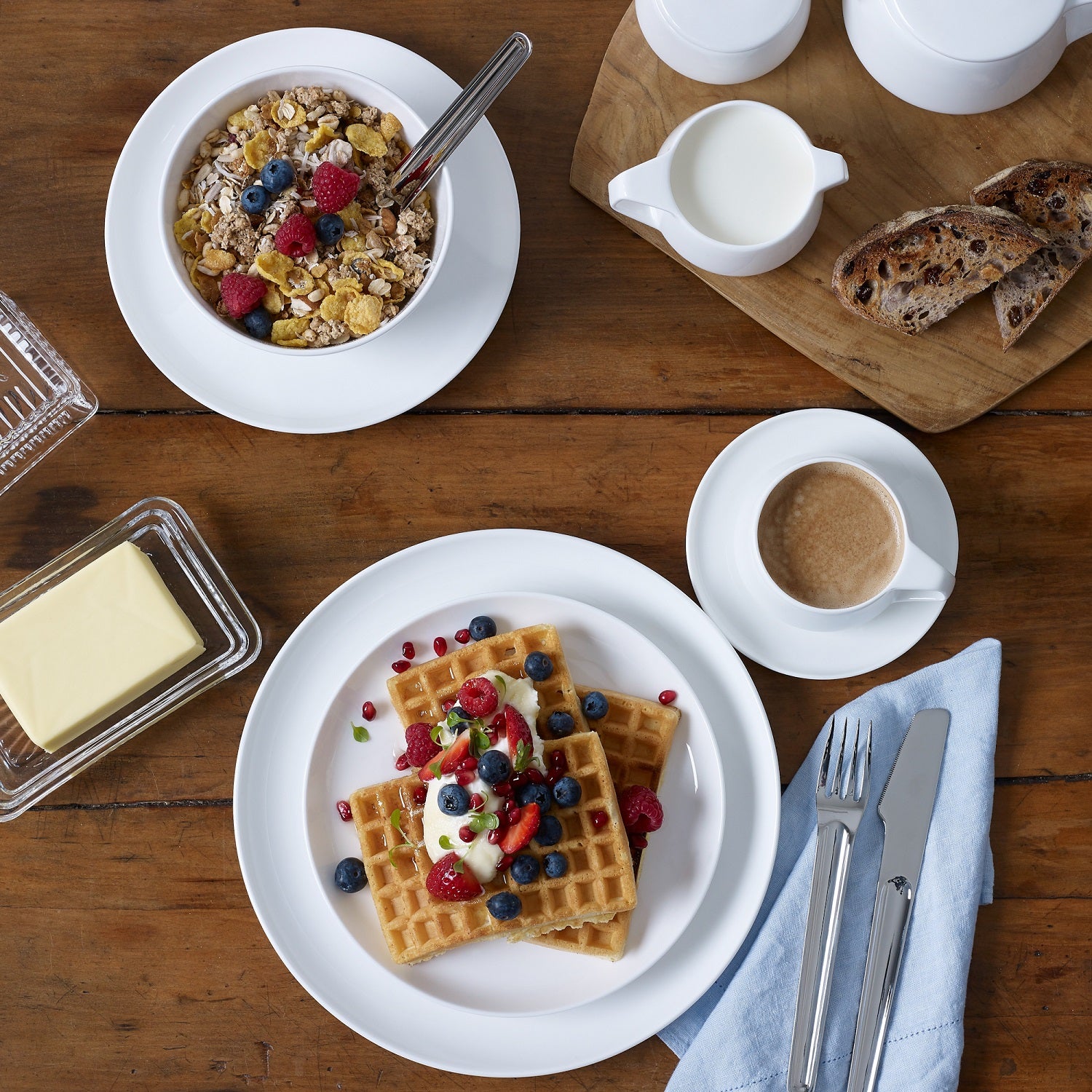 Noritake BB Plate 4Pc Set - Marc Newson