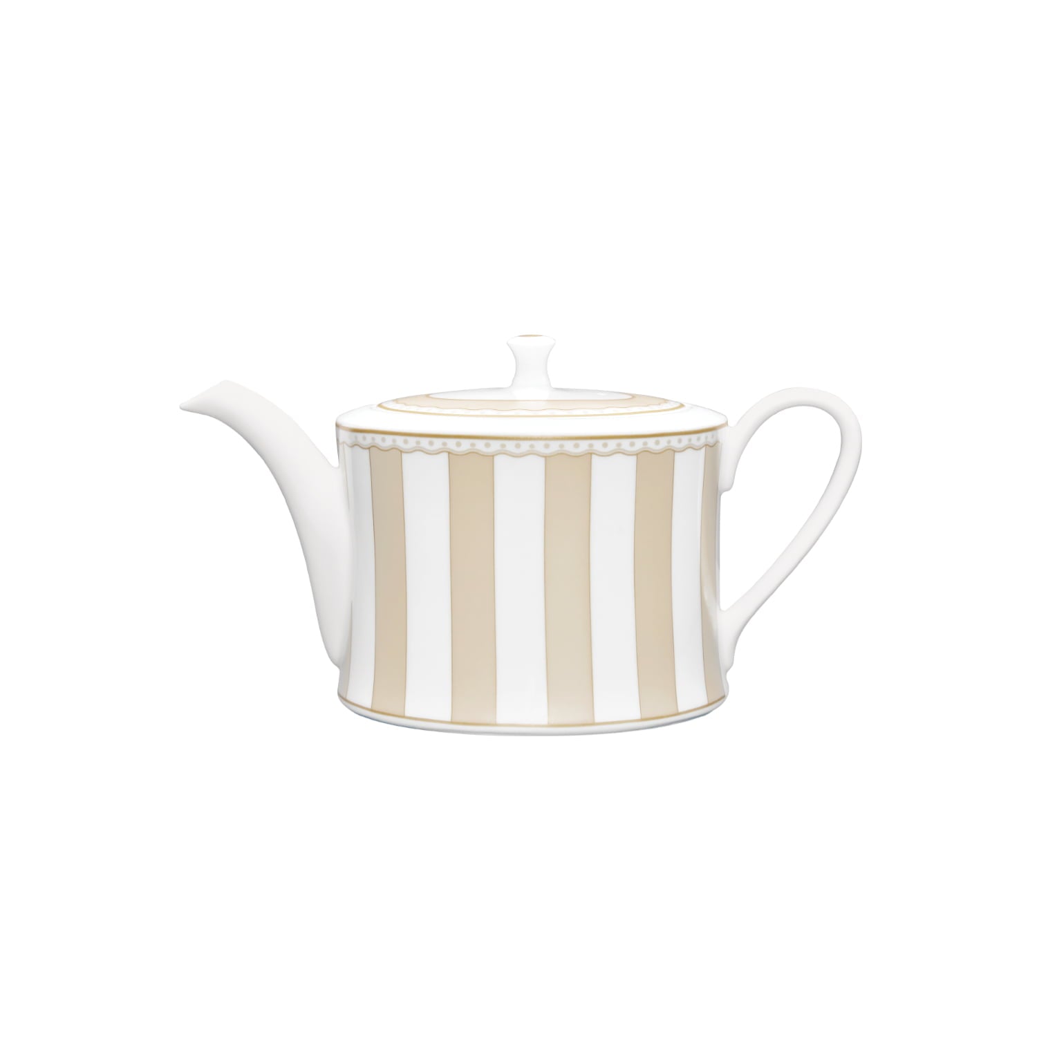 Noritake Small Teapot With Cover - Carnivale Champagne