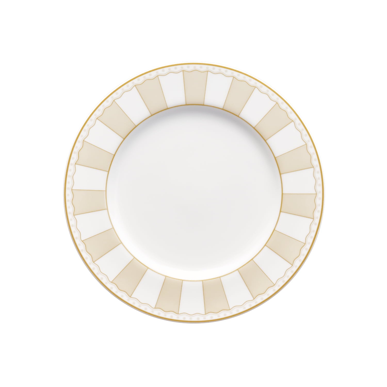 Noritake Accent Plate 23.1Cm - Carnivale Champagne