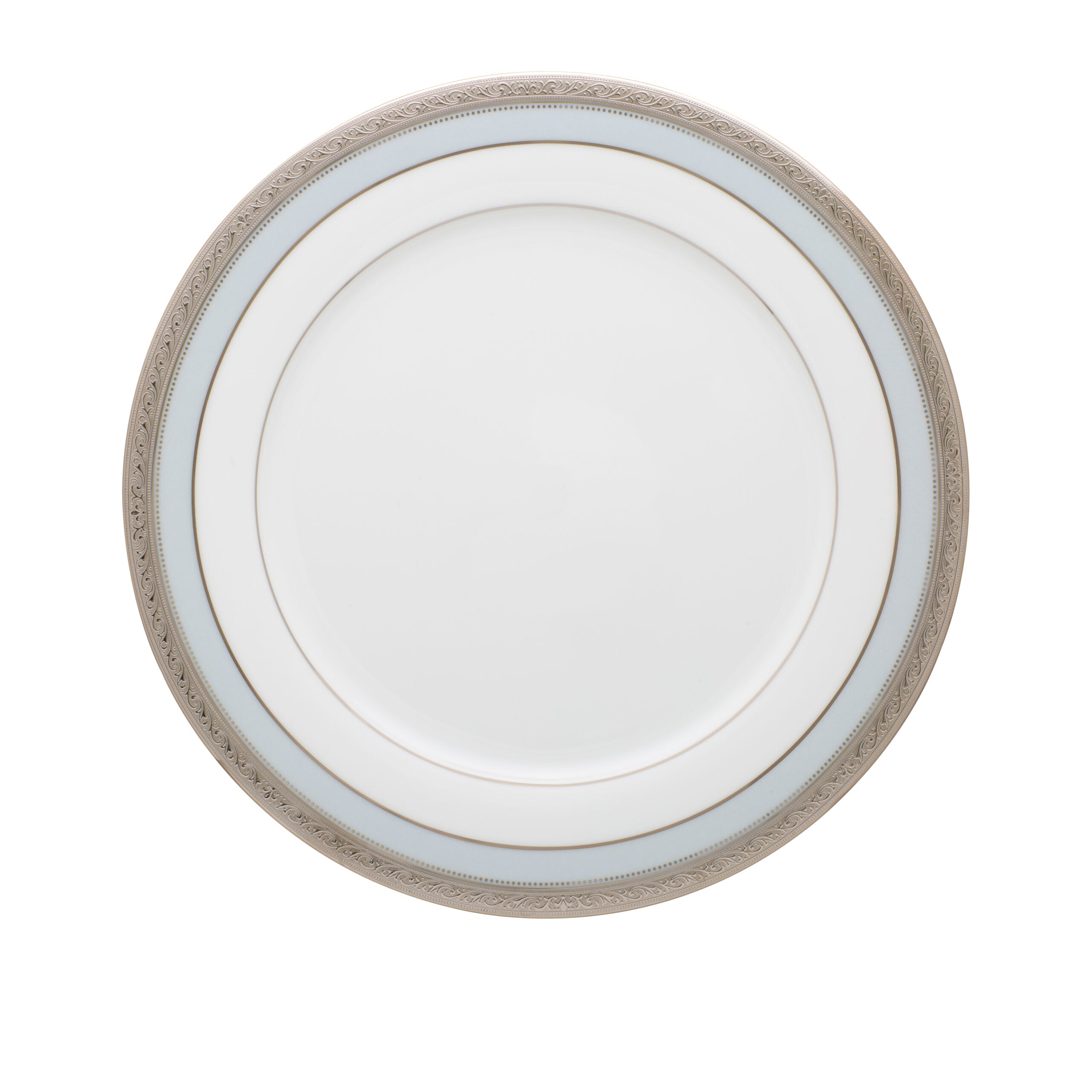 Noritake 96Pcs Dinner & Tea Set for 12 Person - Signature Mica Platinum