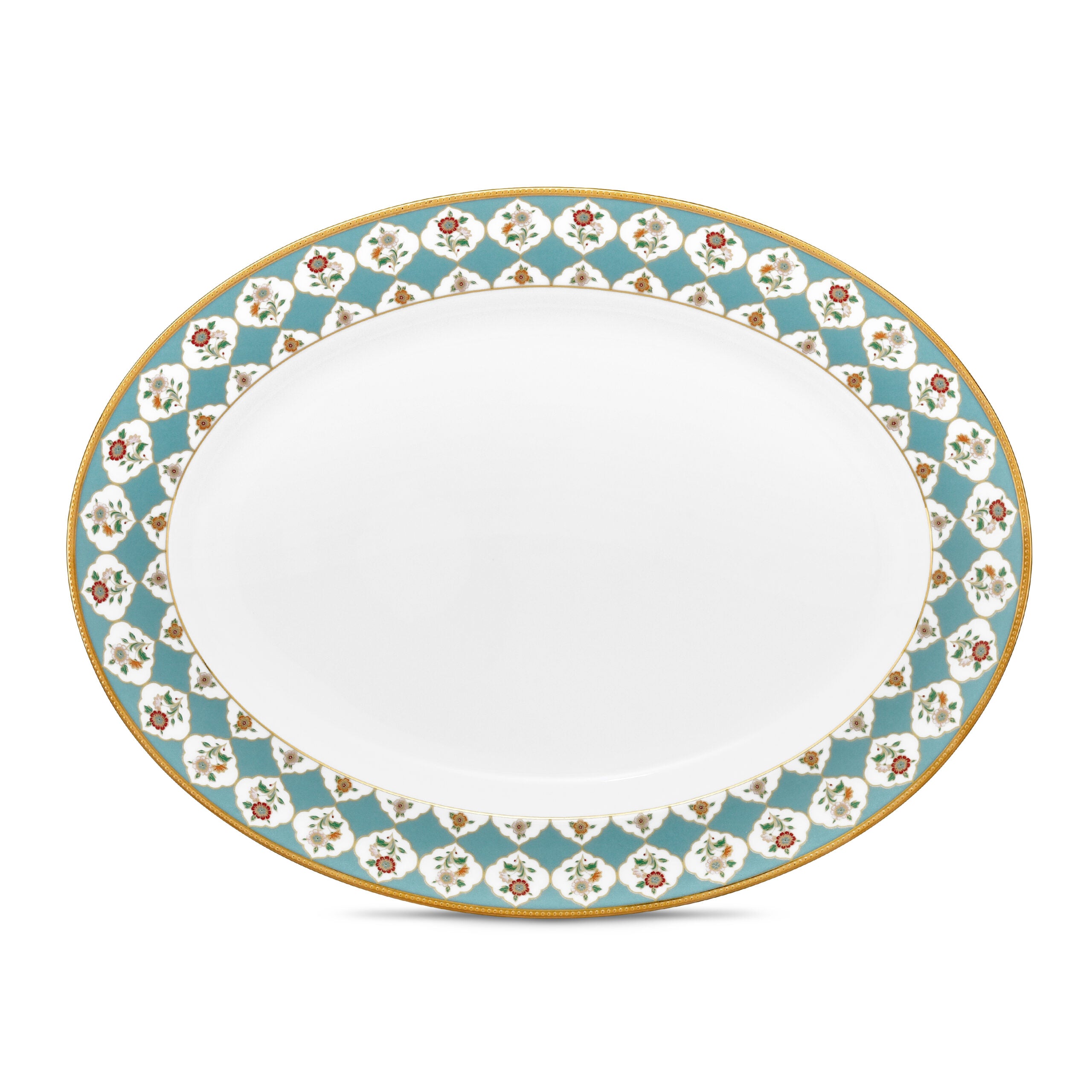 Noritake 33Pcs Dinner Set with Teapot for 6 Person - Lodi's Morning